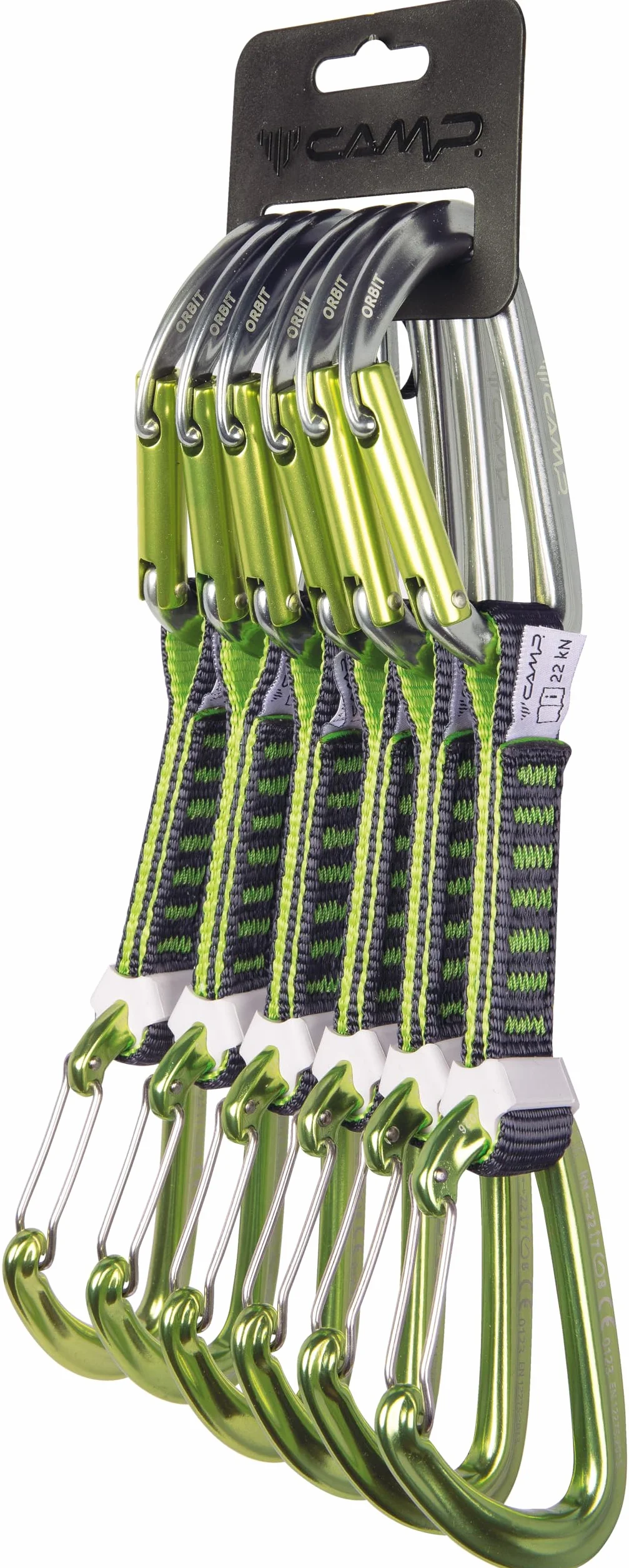 C.A.M.P. Set 6 Orbit Express KS Mixte 12 cm Vert Gris