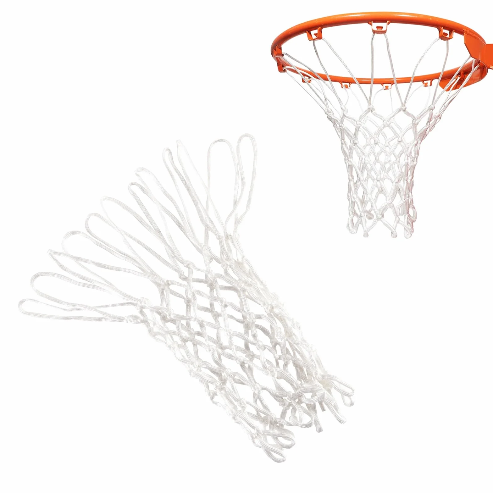 Cerioll Filet de Basketball Taille Standard Résistant à la Pluie et au Soleil Intérieur Extérieur
