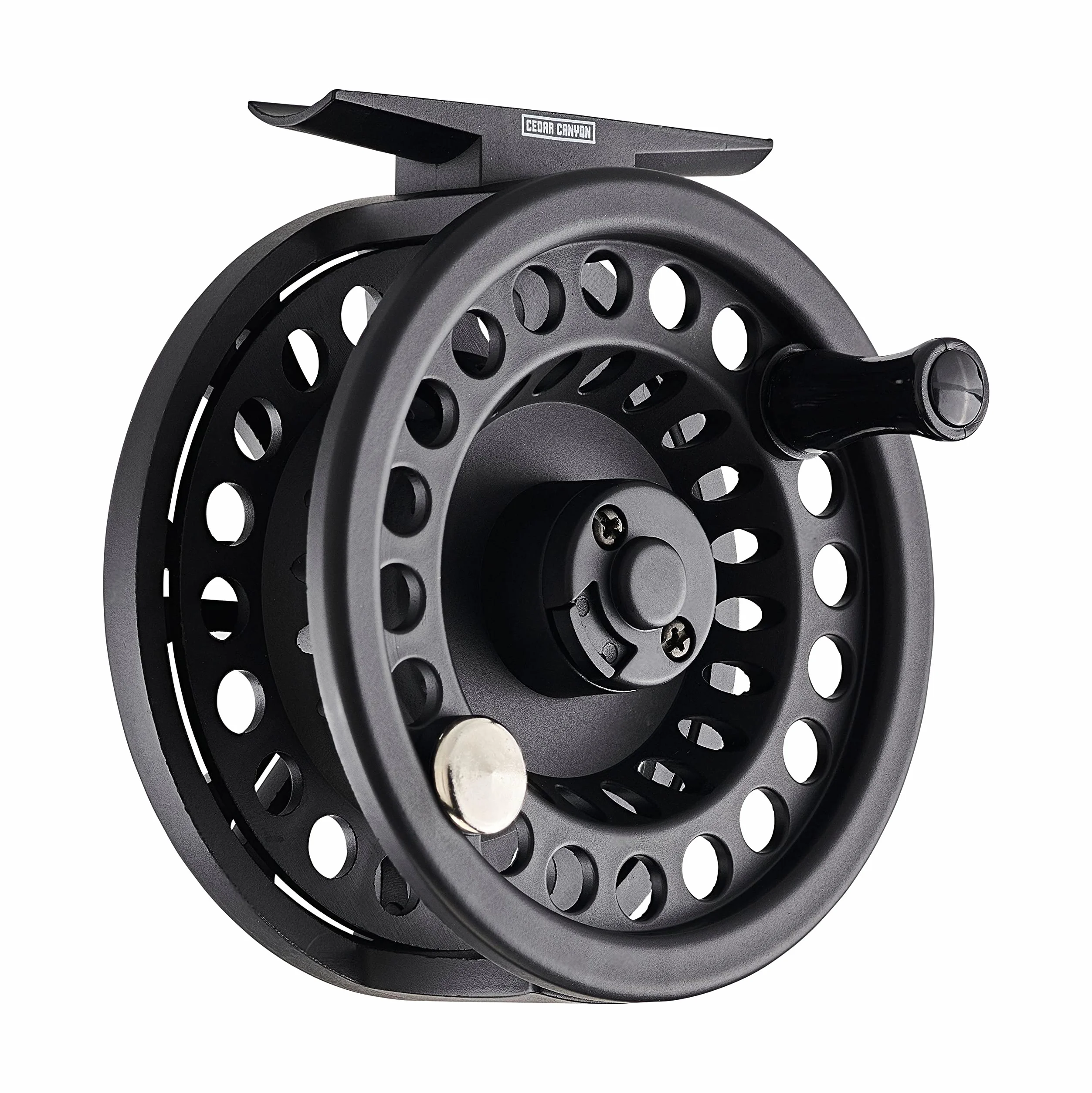 Shakespeare Cedar Canyon Premier Fly Reel - Moulinet de pêche à la Mouche léger Durable roulement récupération Convertible droitier gaucher