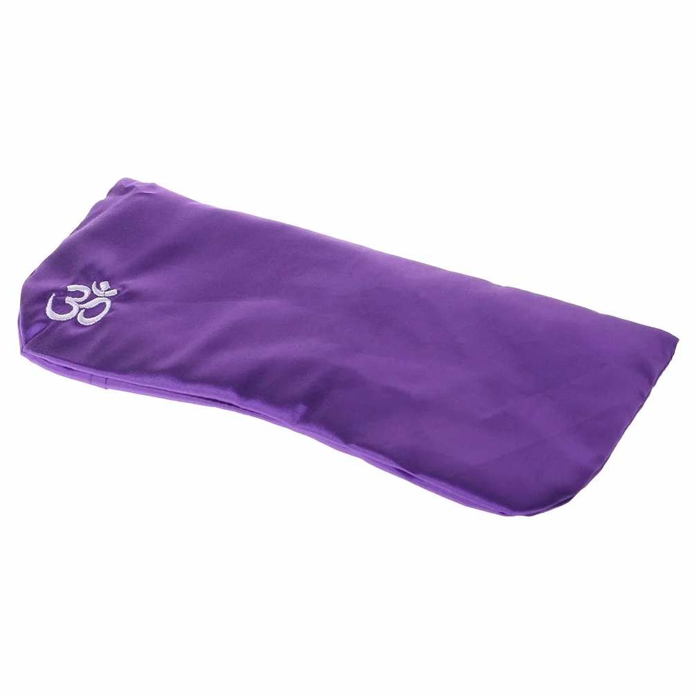 Coussin de yoga pour les yeux en soie Graines de cassia 24 x 11 cm