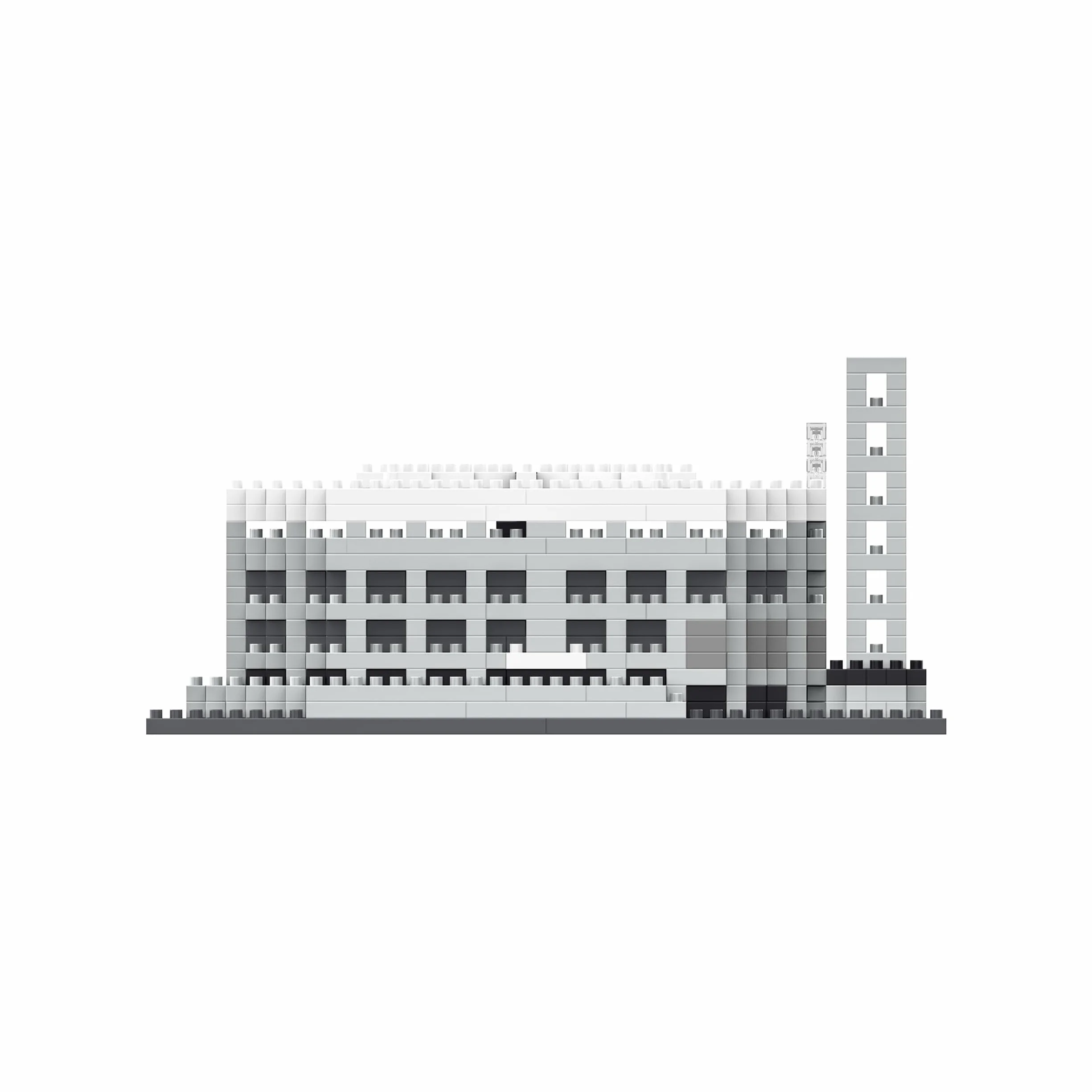 Eintracht Francfort BRXLZ Mini Stade 3D Bricks Jouet de Construction Waldstadion Deutsche Bank Park