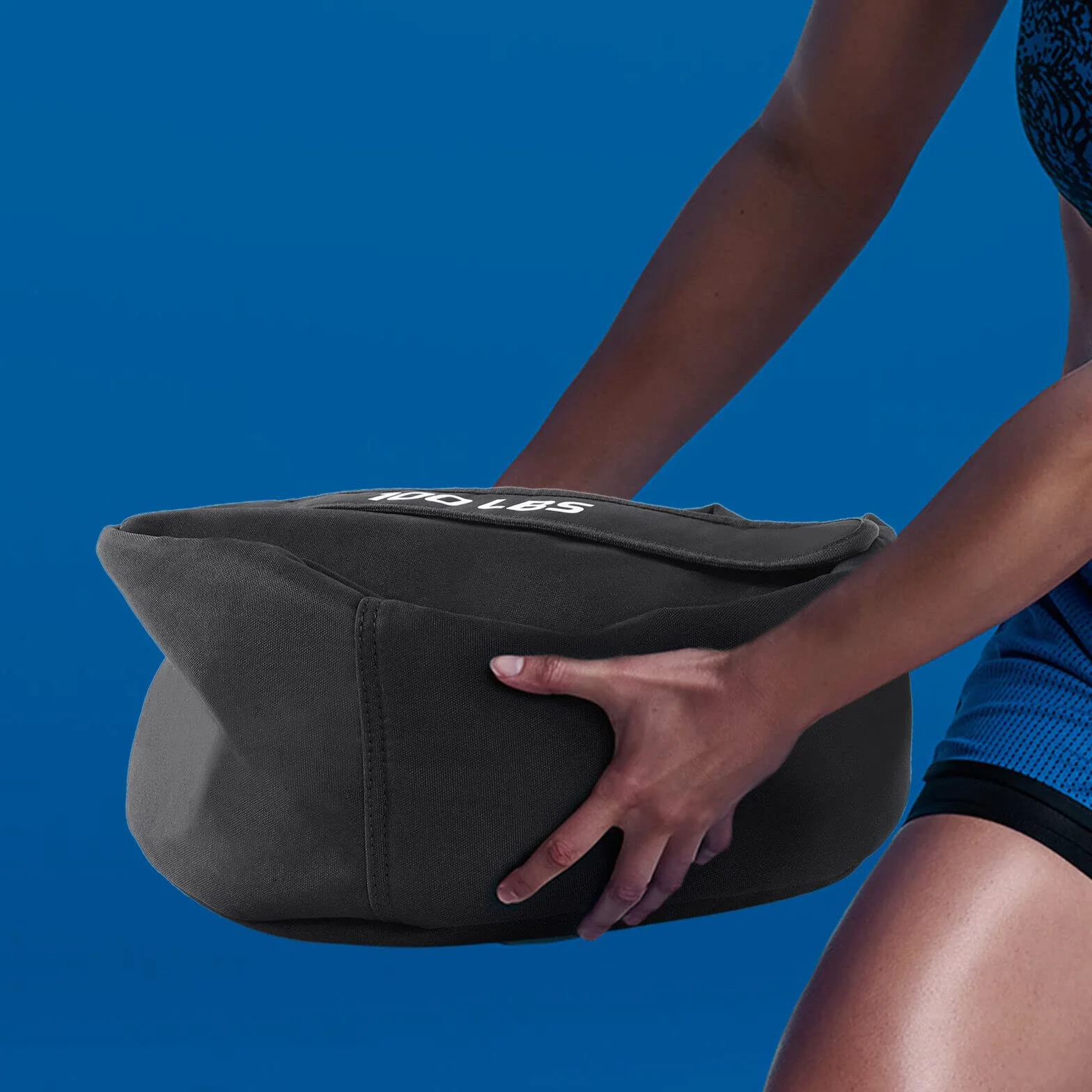 Sac de sable de fitness portable 100 lbs - Entraînement de force et endurance