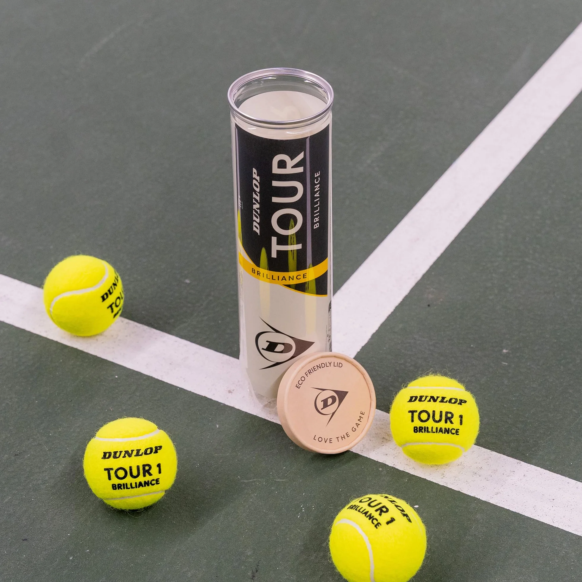 DUNLOP Balle de Tennis Tour Brilliance