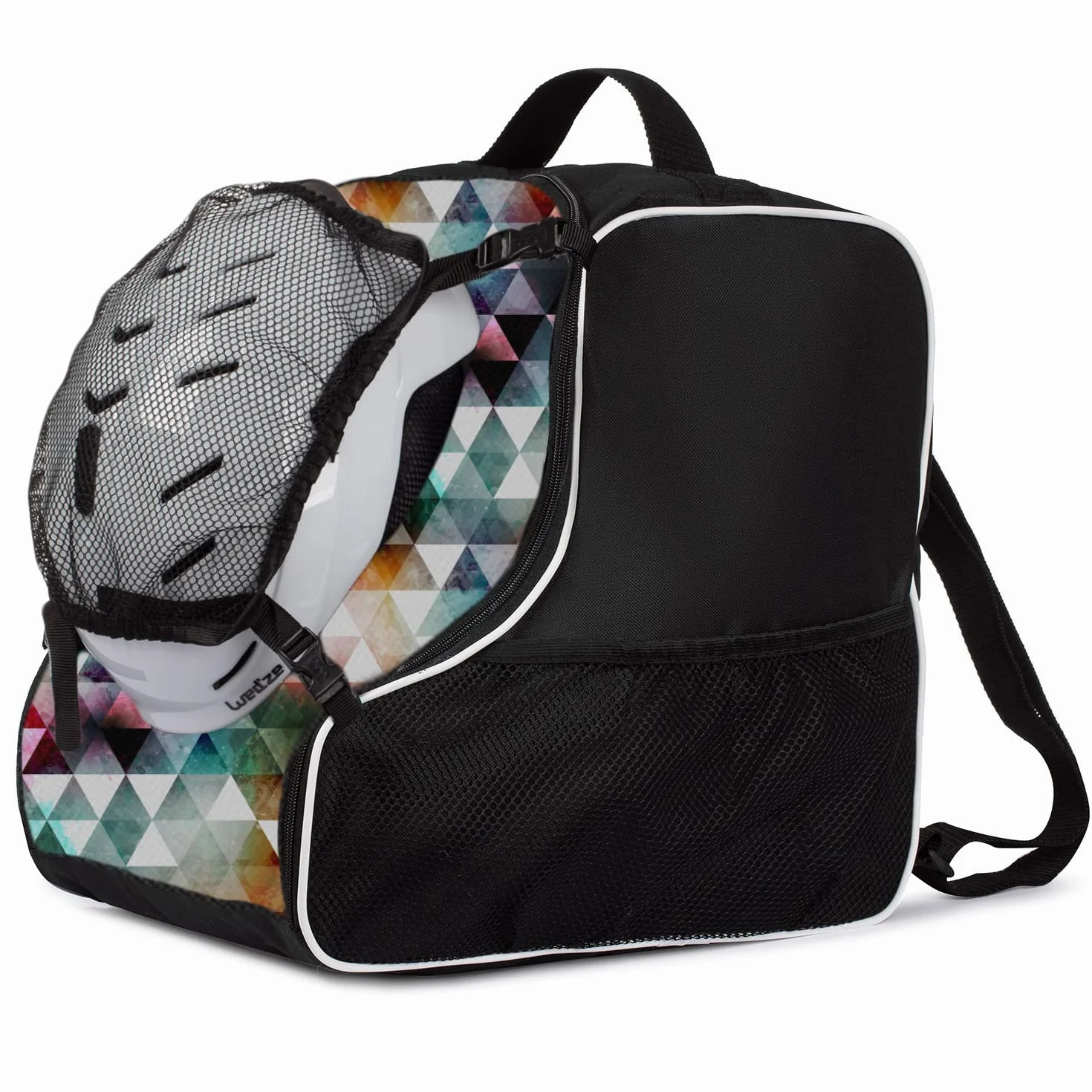 Ferocity Housse à Skis et Sac à Chaussures Set 170 cm avec Poche Filet Amovible