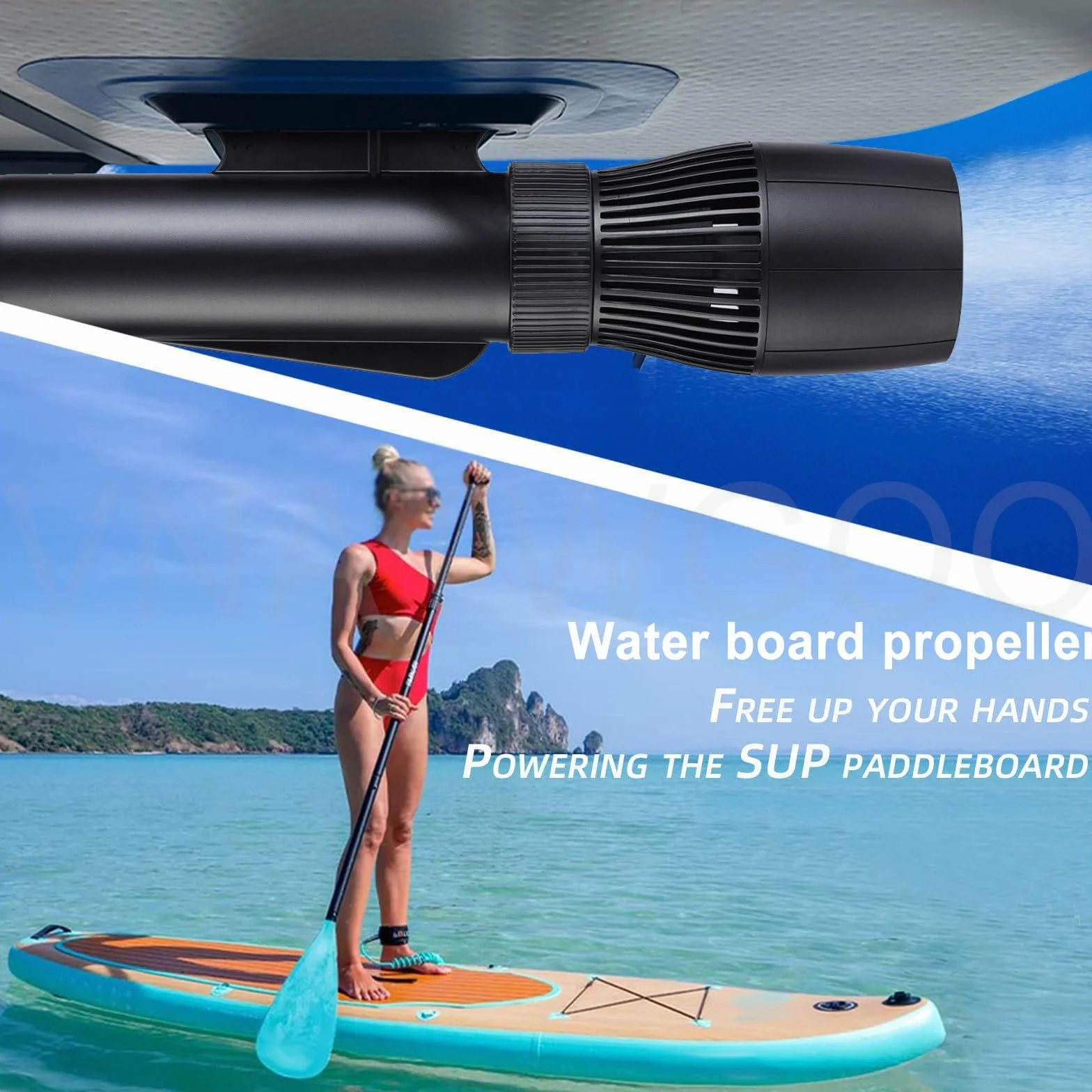 Scooter de Plongée sous-Marin Moteur sans Balais 500W 16000mAh