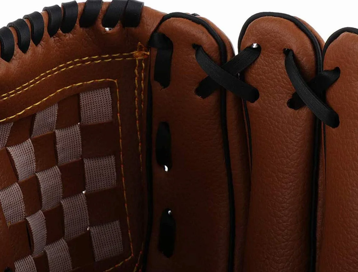 Acidea Gant de Baseball 11,5 Pouces Cuir Durable Marron