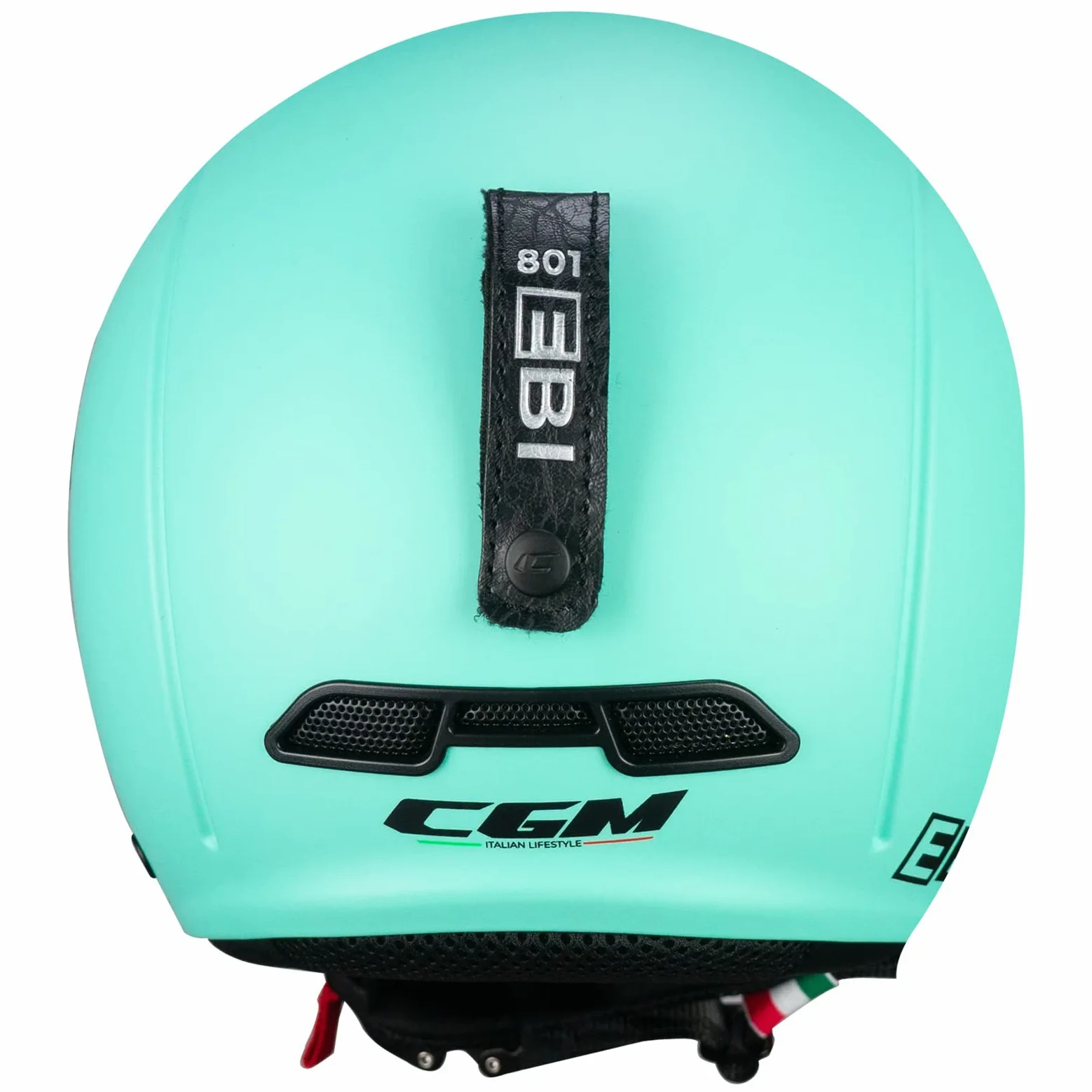 CGM EBI Casque de Ski Unisexe pour Adulte, Bleu Mat, S (55-56cm)