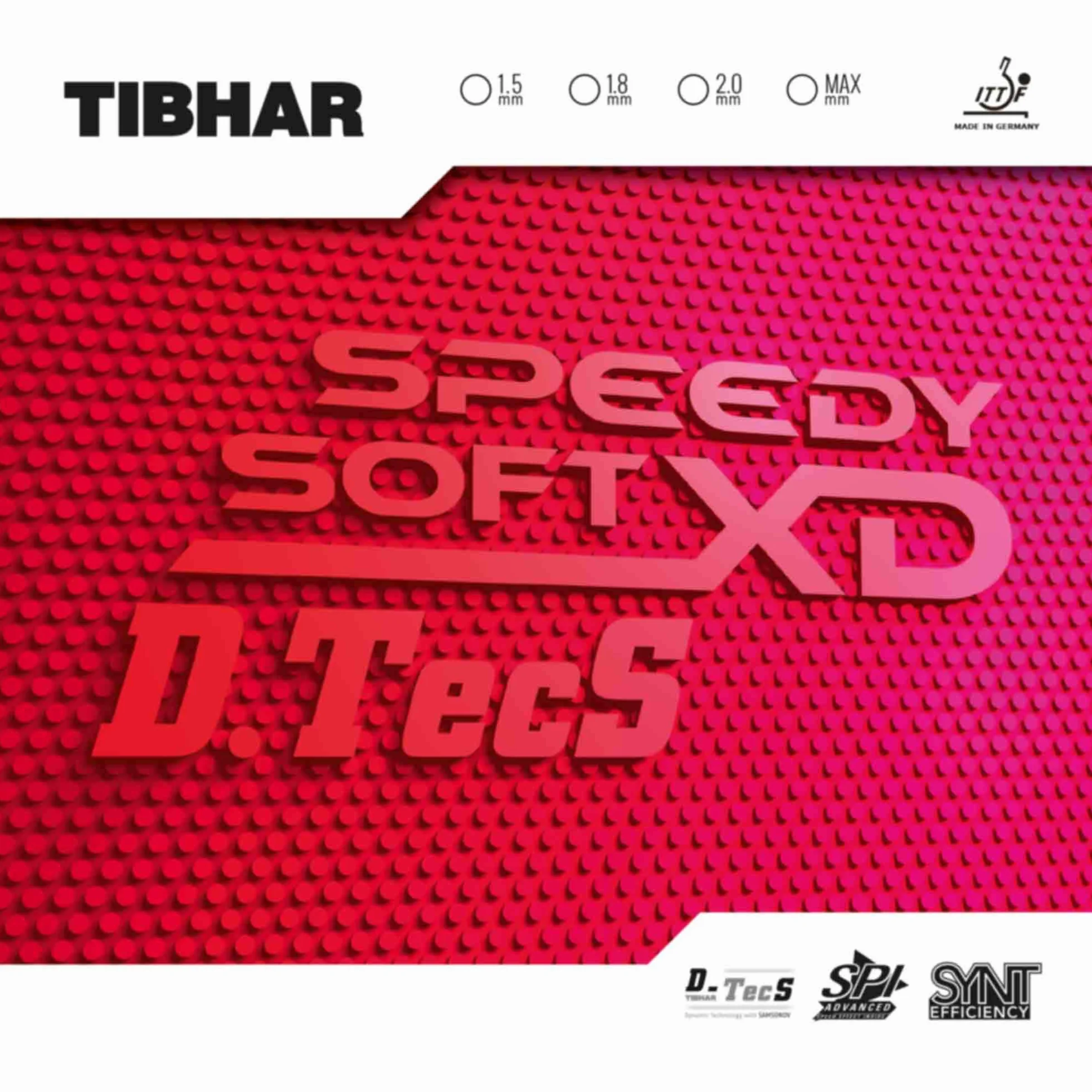 Tibhar Speedy Soft XD D.Tecs Plaquette