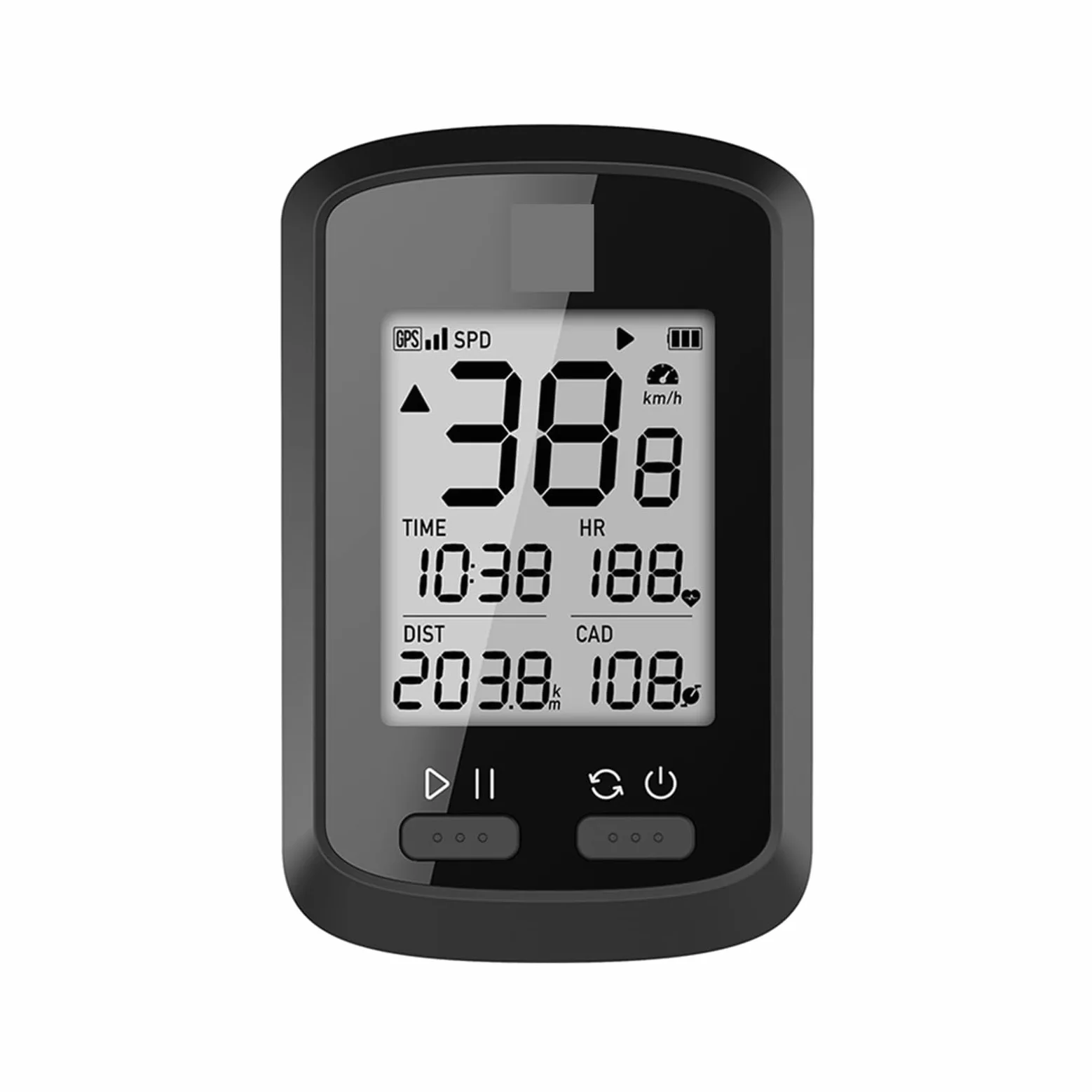 Écran LCD, Vélo GPS Ordinateur sans Fil Compteur Vitesse Étanche Odom | De