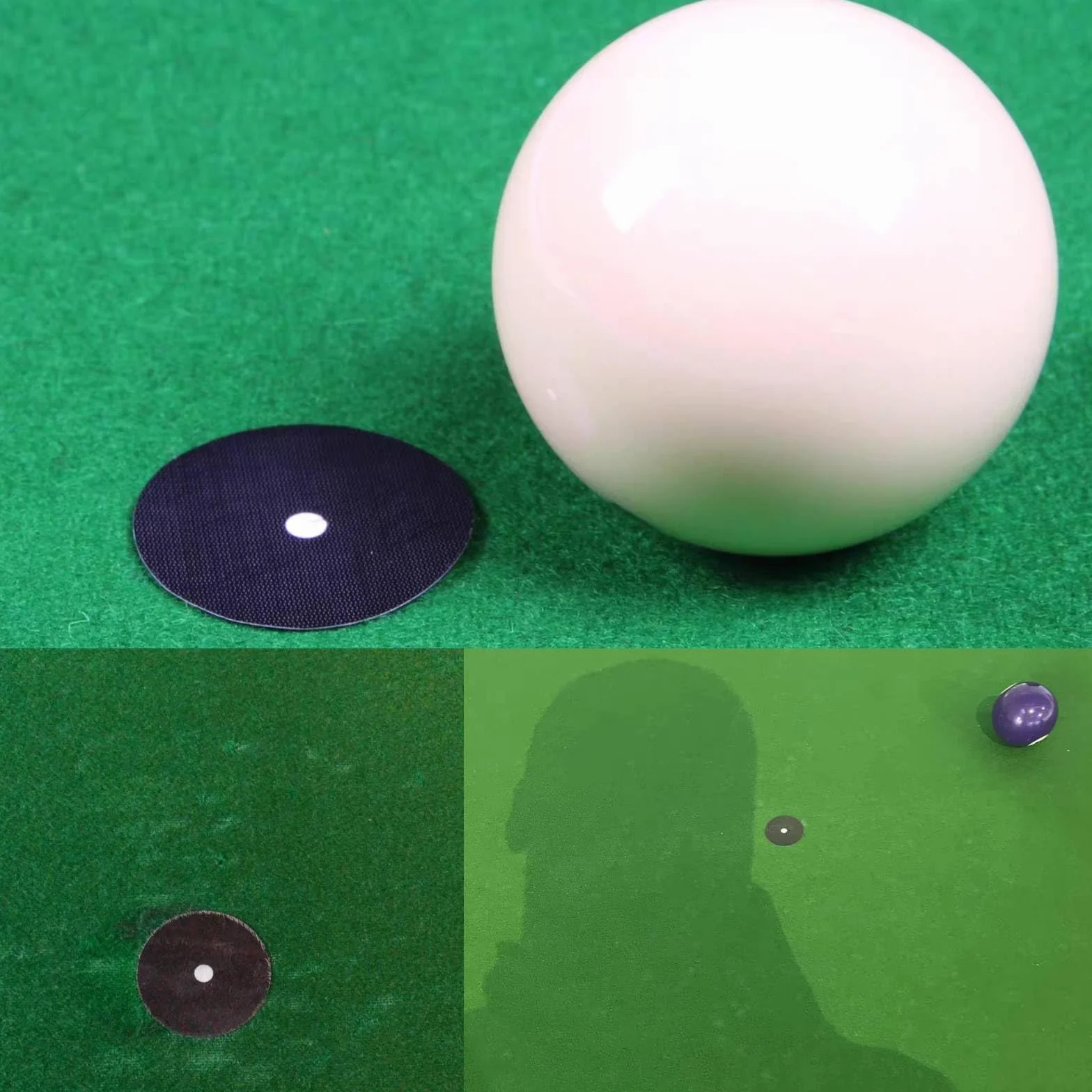 Autocollant de Point de Bille de Table de Billard Accessoires Localisateur