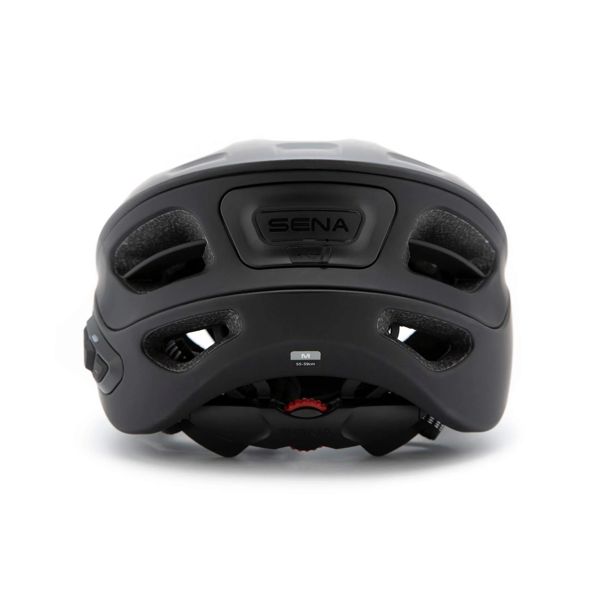 Sena R1 Casque de Vélo Connecté (Matte Black, S)