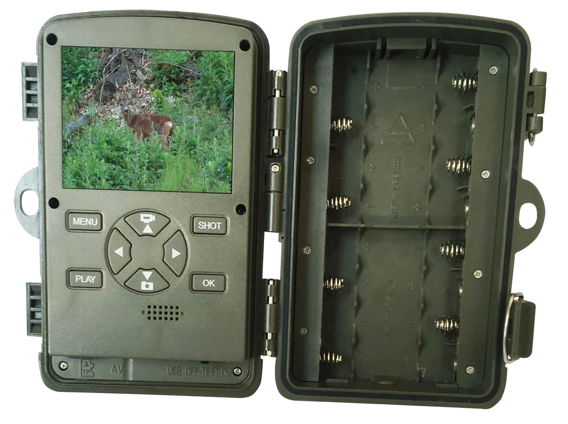 Berger + Schröter 12 MP 32 Go, Full HD Caméra de Chasse, Camouflage, S