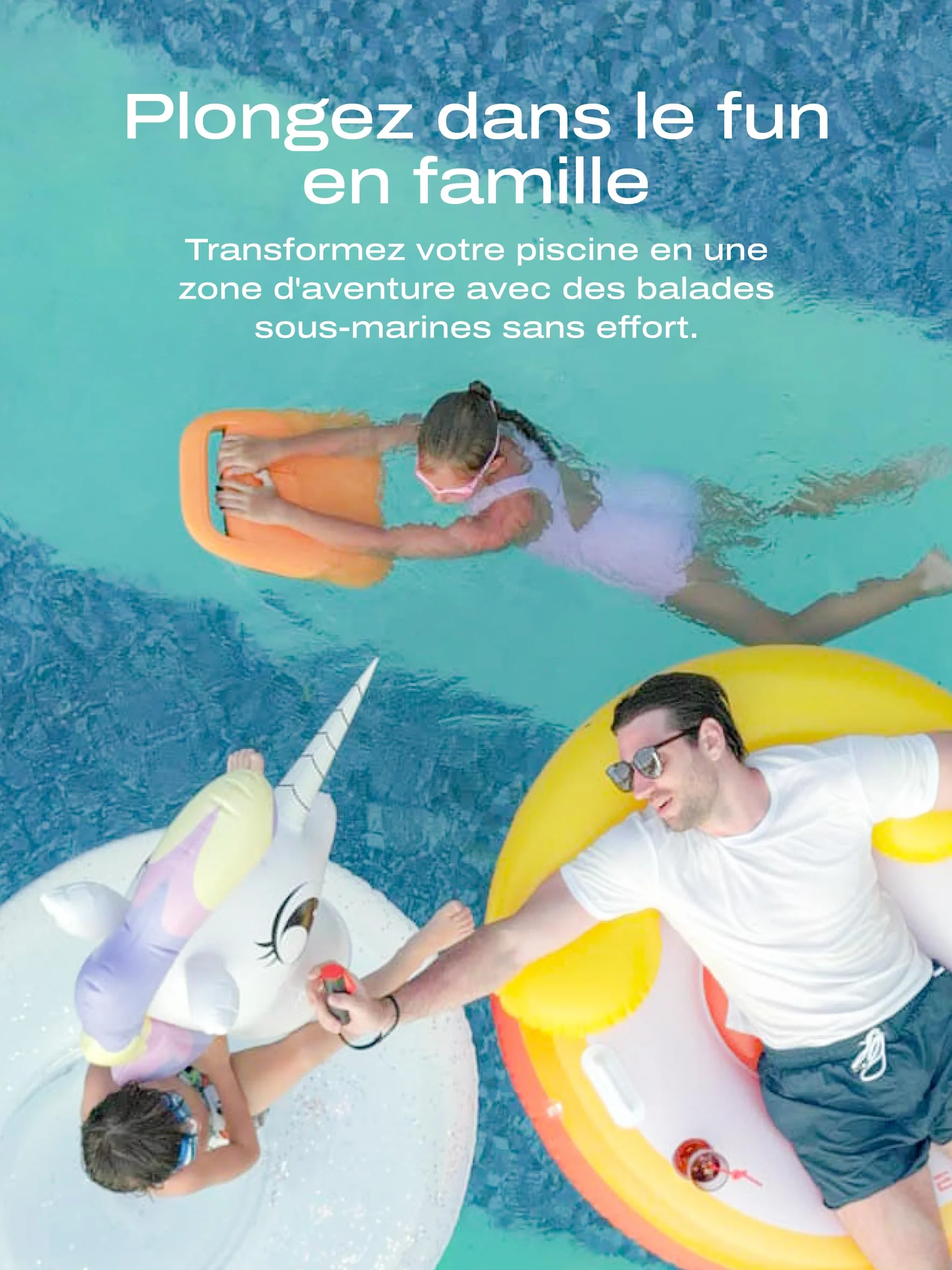 LEFEET Trottinette sous-Marine C1 Deux Moteurs IPX8 30 m étanche Batterie 60 Min Support caméra
