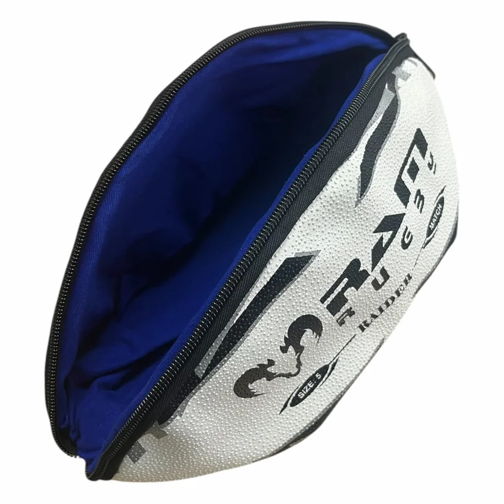 Trousse de toilette Ballon de rugby bleu marine