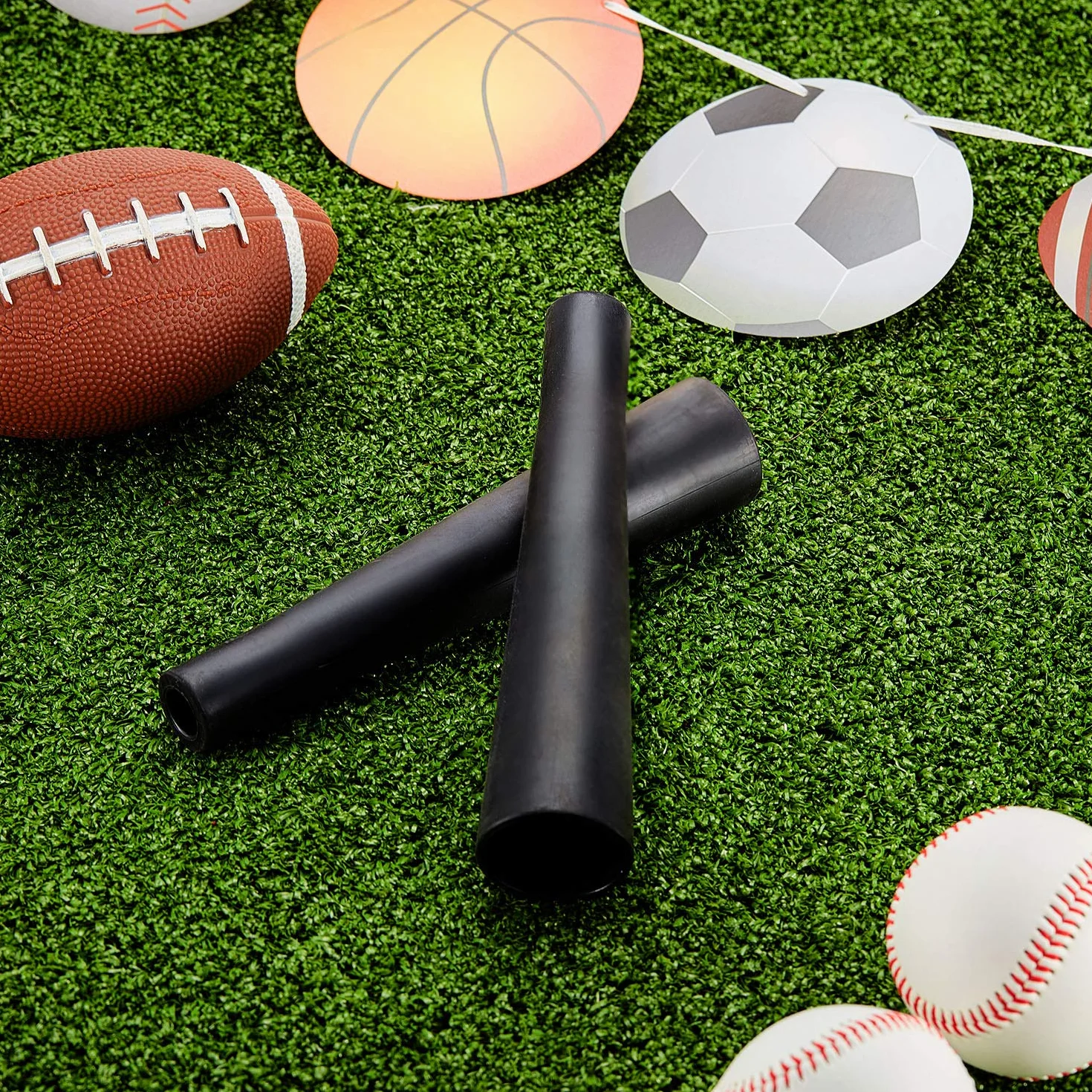 Sumind Lot de 3 pièces de rechange tee batteur caoutchouc entraînement baseball softball