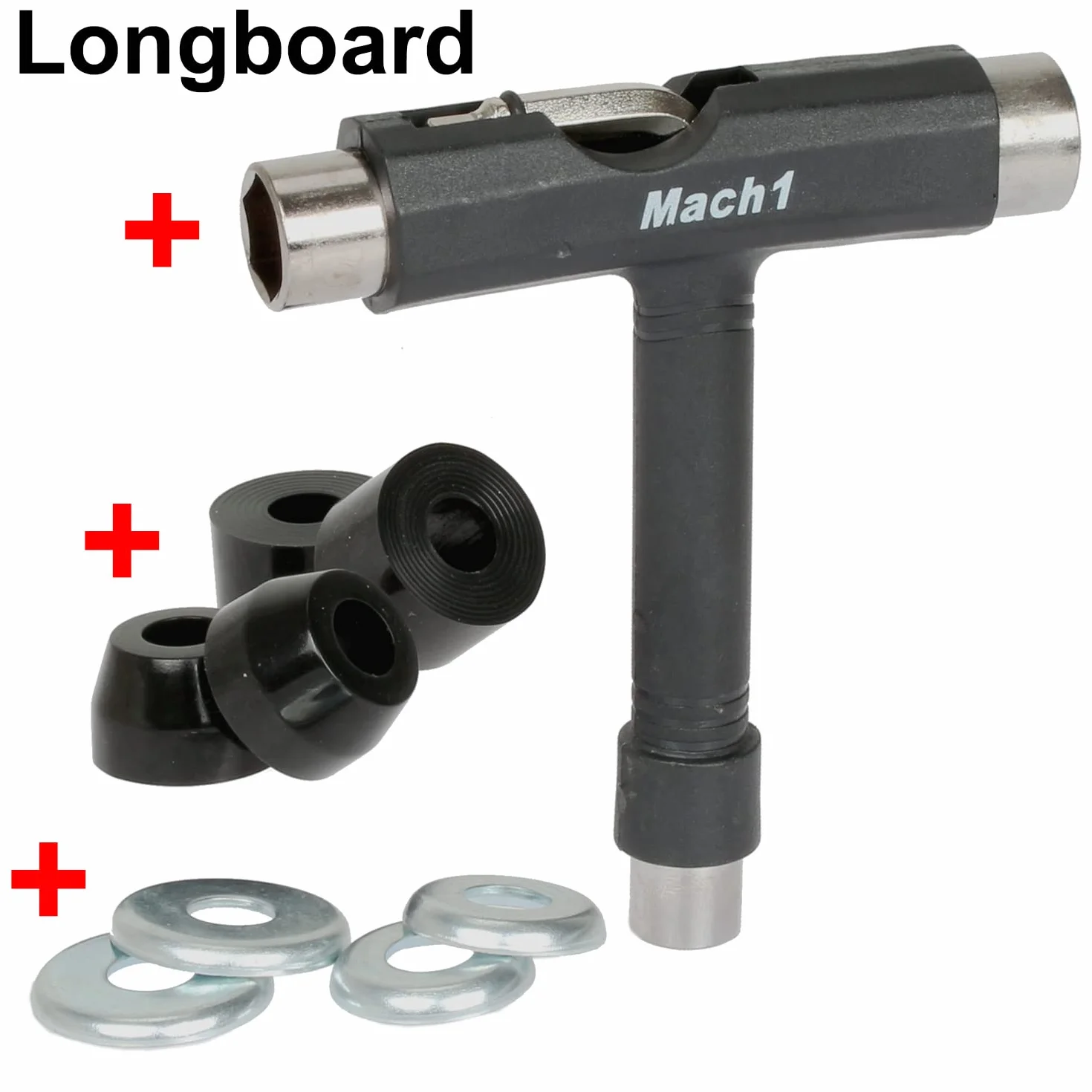 Longboard Camber Mach1 Flex1 Drop Through Cruiser Freeride Skate complet