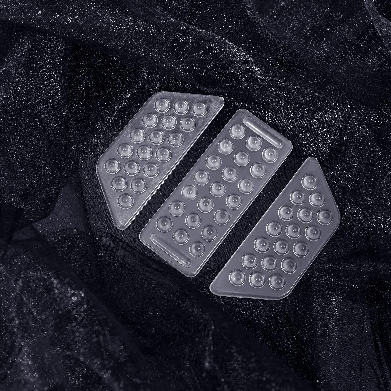 Stomp Pad Antidérapant Transparent Lot de 3 Pièces pour Snowboard BOXOB