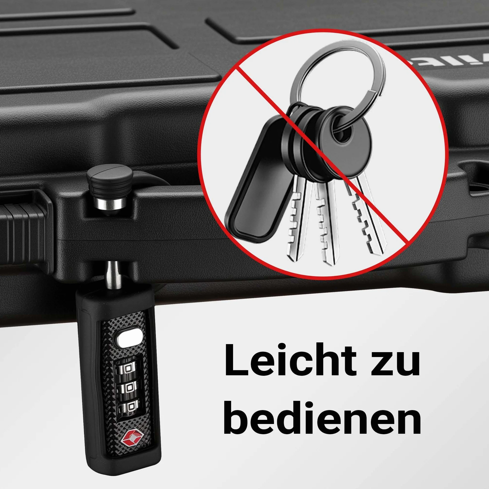 WilTec : Lot de Cadenas TSA pour valises d'armes