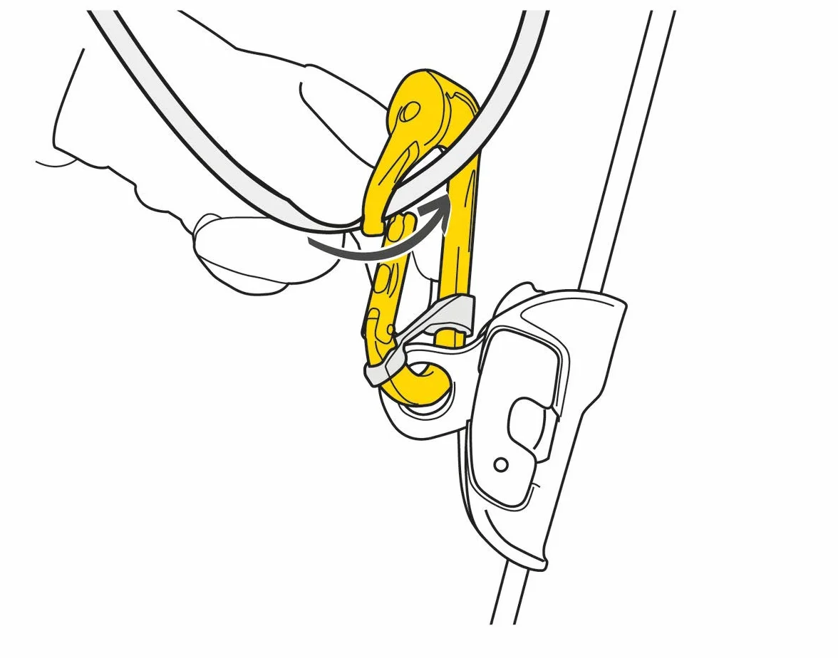 PETZL ROLLCLIP Triact-Lock P74 TL Poulie Multicolore