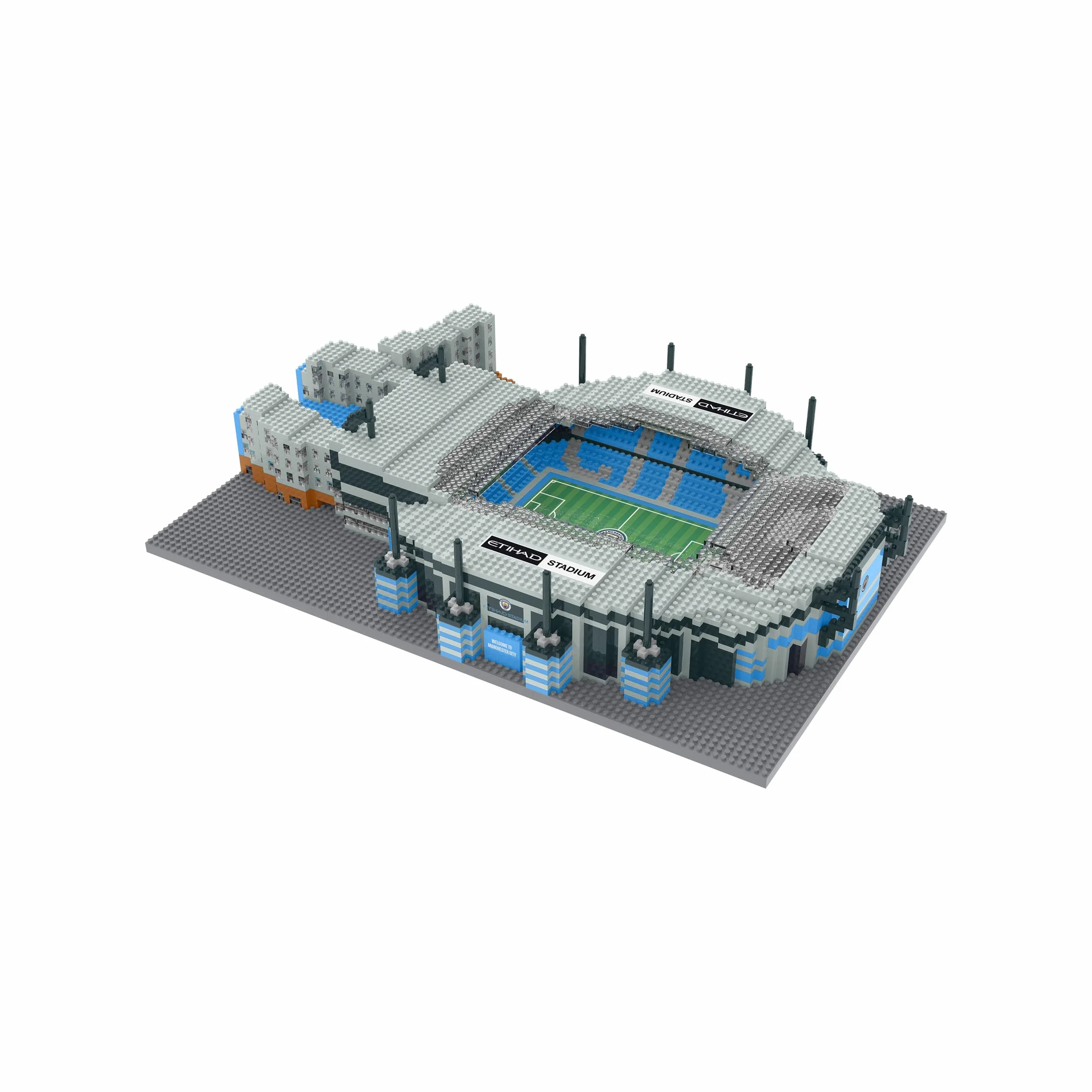 Manchester City FC Etihad BRXLZ Stade 3D Briques Jouet de Construction FOCO