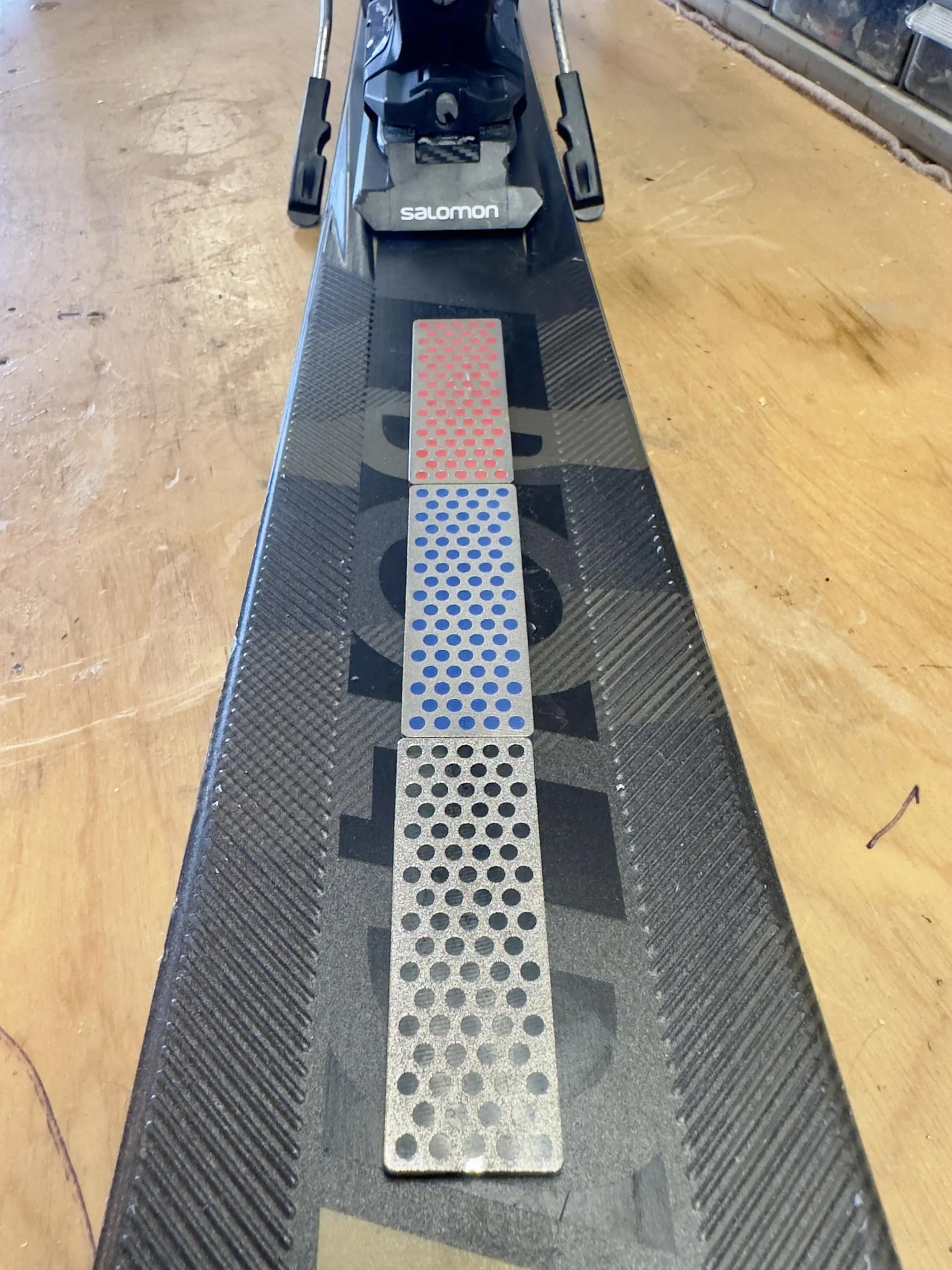 DMT Pierres à affûter Mini Diamant Ski und Snowboard, 70 mm, set de 3 pièces, WS7K
