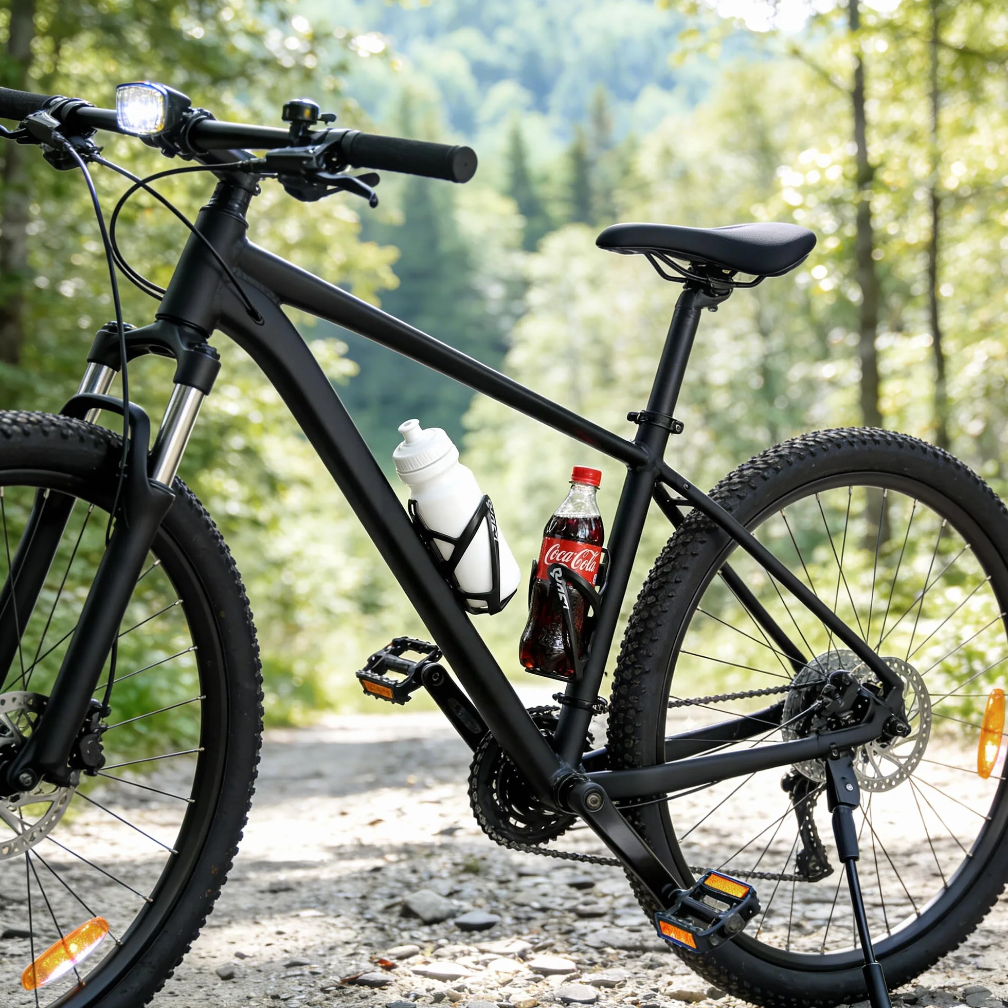 Lot de 2 Porte Bouteille de Vélo, Porte Gourde Velo en Plastique PC Haute Résistance pour VTT et Vélo de Route