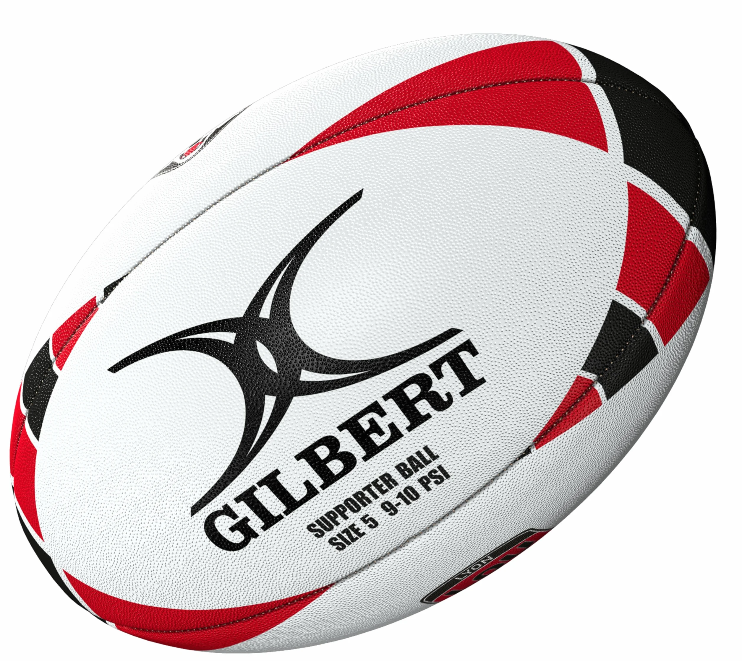 Gilbert Ballon de Rugby Lou - Collection Officielle Lyon Rugby