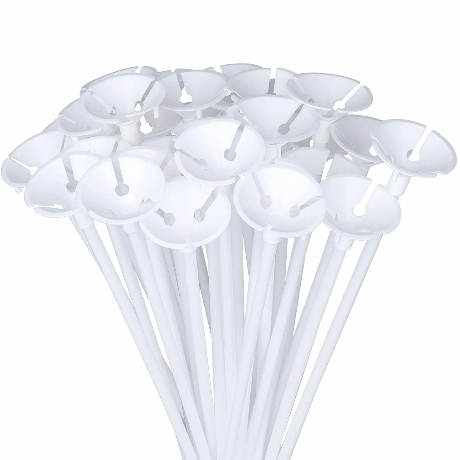 Ballon Tige 100 Pièces 40cm Décoration Anniversaire Mariage Fête