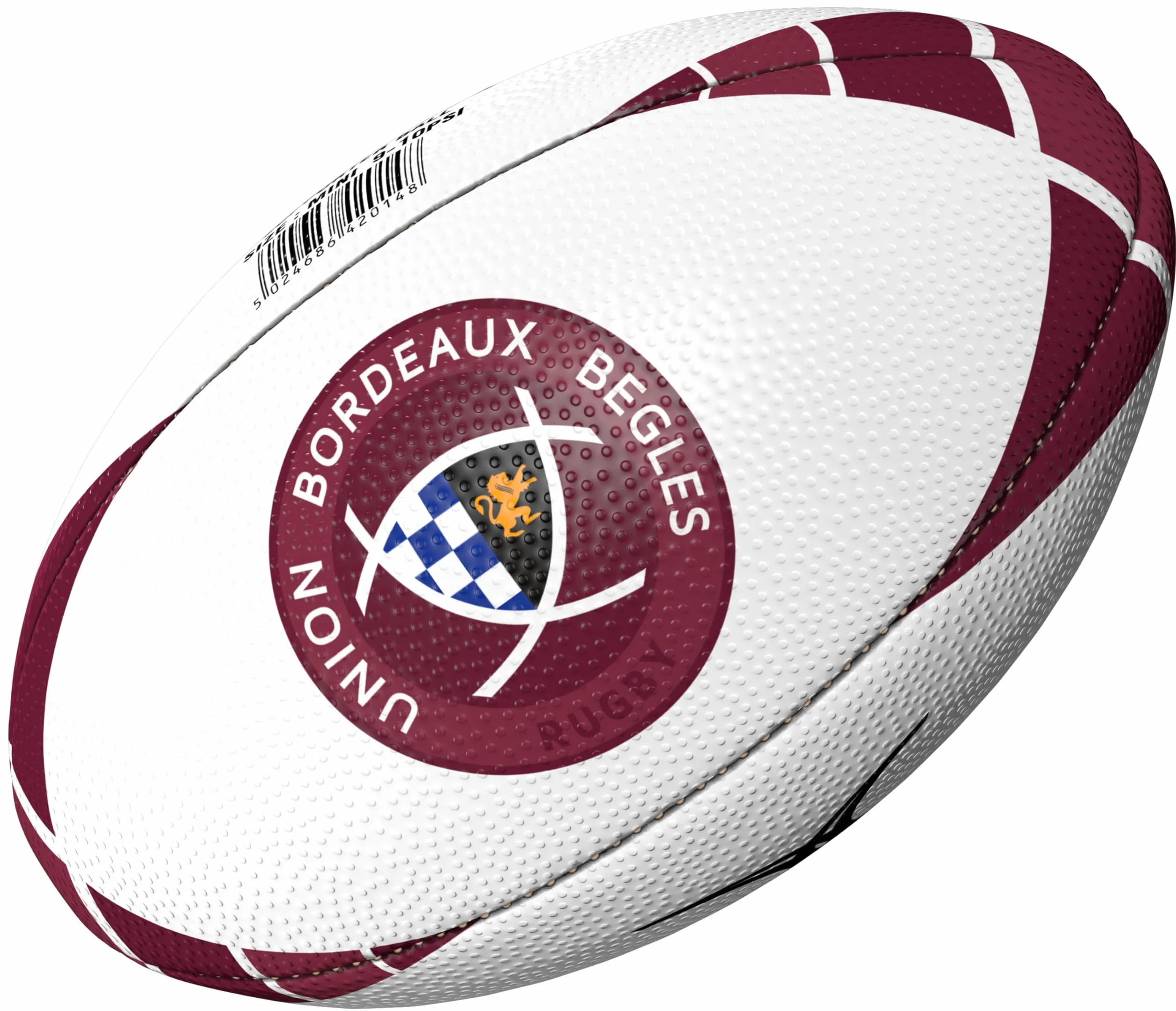 Gilbert Mini Ballon de Rugby UBB Bordeaux - Collection Officielle