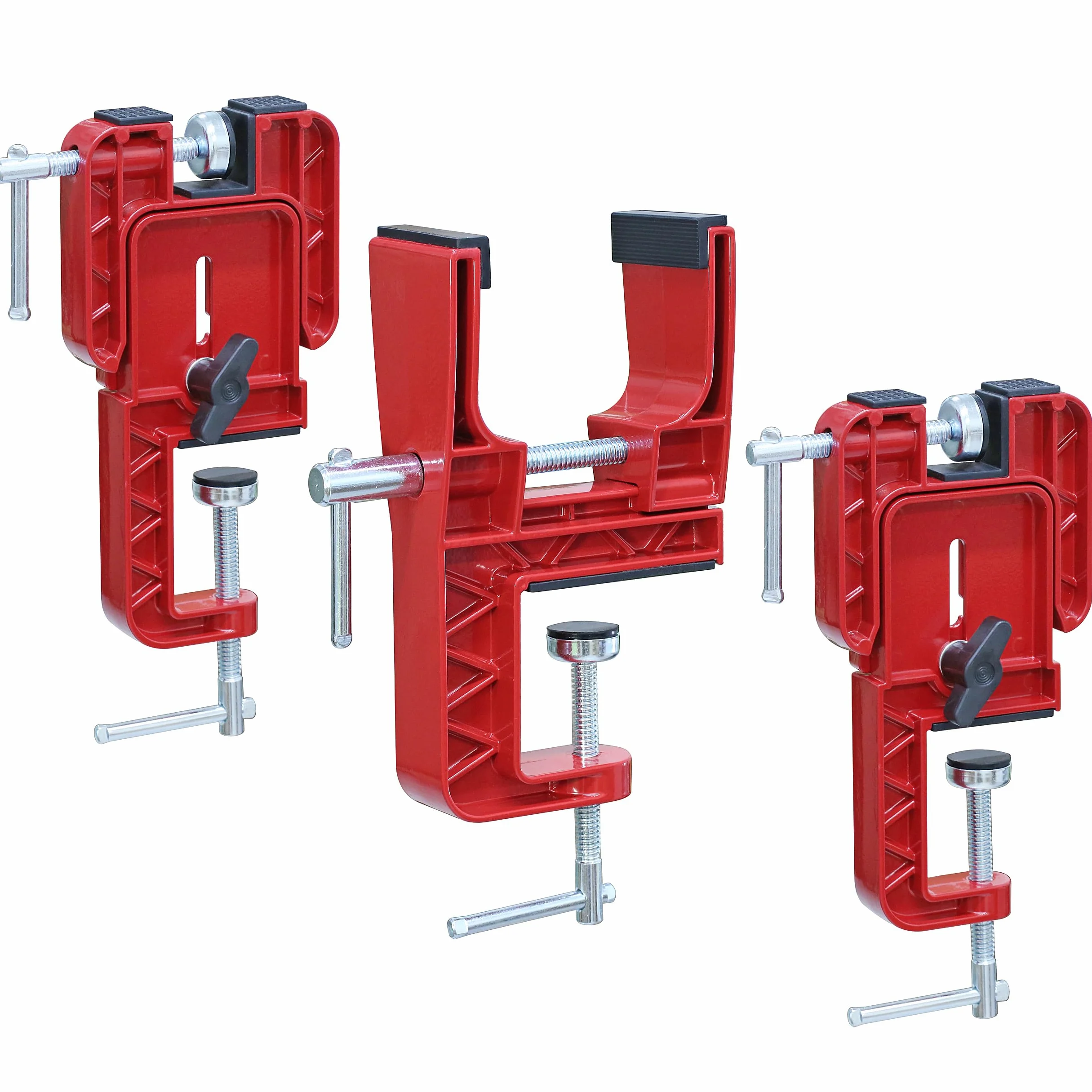 WITHLENT Support de Ski – Alpine Ski Vise Pro pour Le réglage du Ski et la Croissance, Angle et Hauteur réglables Durable et Stable – Ouverture de mâchoires jusqu'à 105 mm
