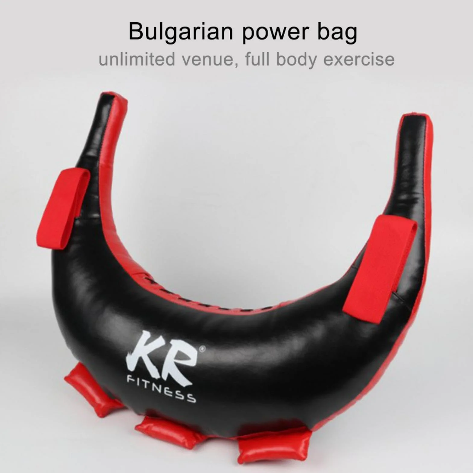 Sac de sable bulgare d'entraînement – Cuir spatial, rembourrage coton PP, 5-20 kg réglable