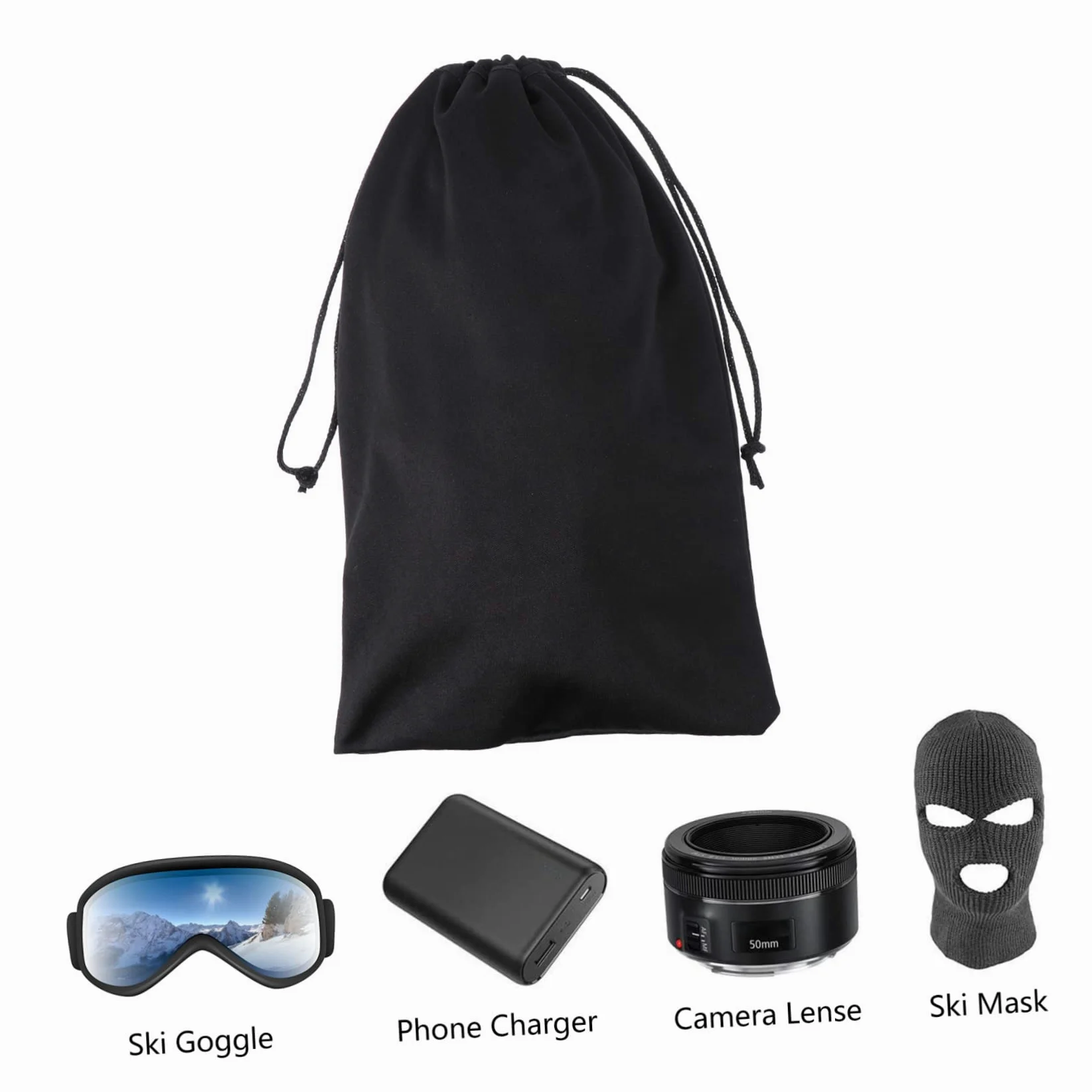 BESPORTBLE 100pièces Pochette De pour Lunettes De Ski Et Masques De Neige Microfibre pour Accessoires De Ski
