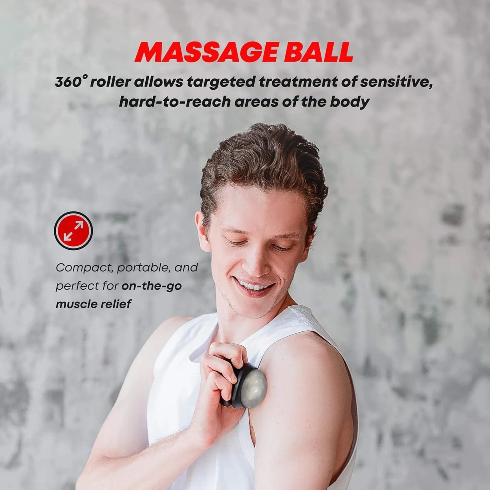 Ensemble De Rouleaux En Mousse 4 En 1, Colonne De Yoga Solide, Balle De Massage Des Pieds, Rouleau Portatif Pour Dos Et Muscles