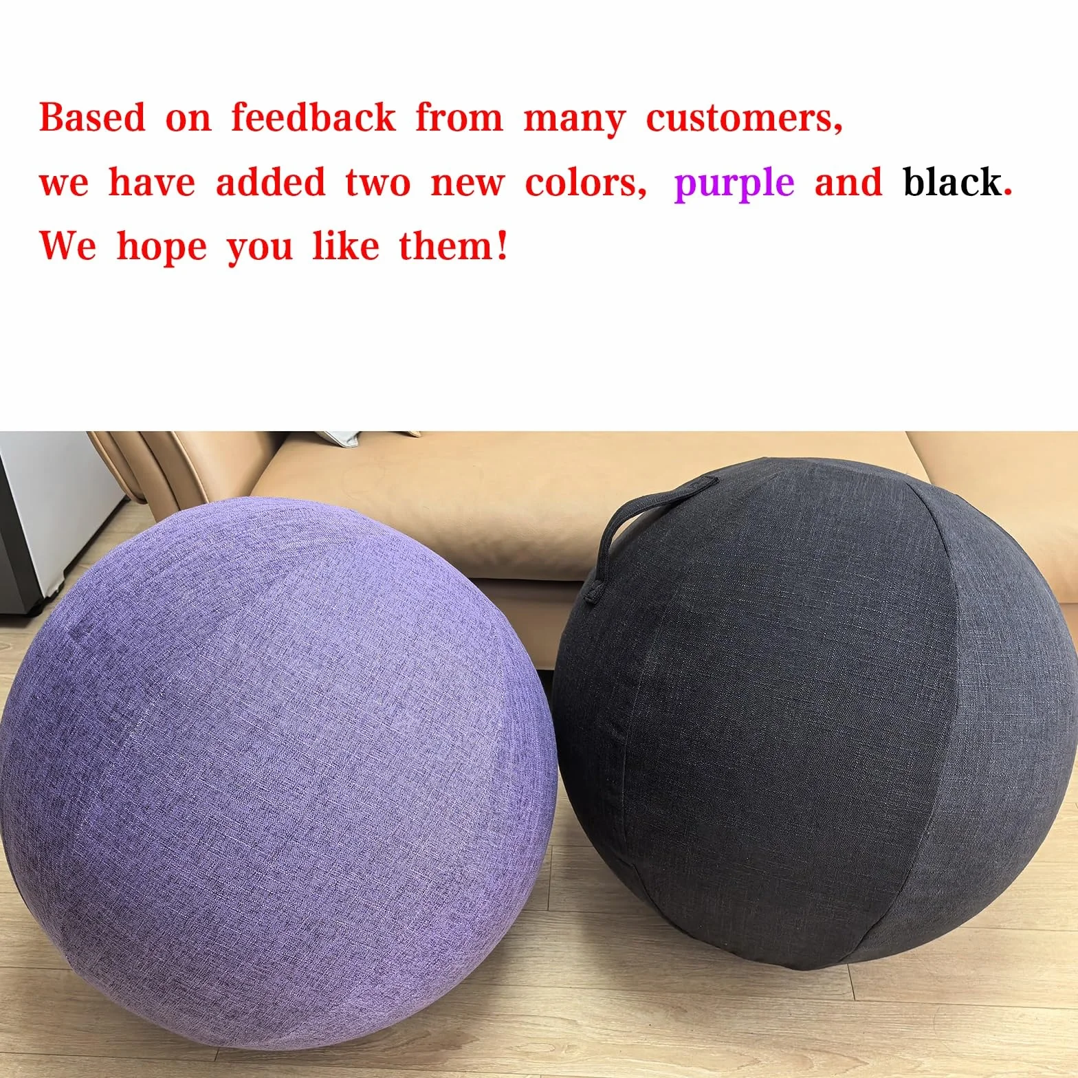 Swiss Ball Ballon Gym Grossesse 55/65/75 cm Protection Contre La Poussière Couverture pour Exercice