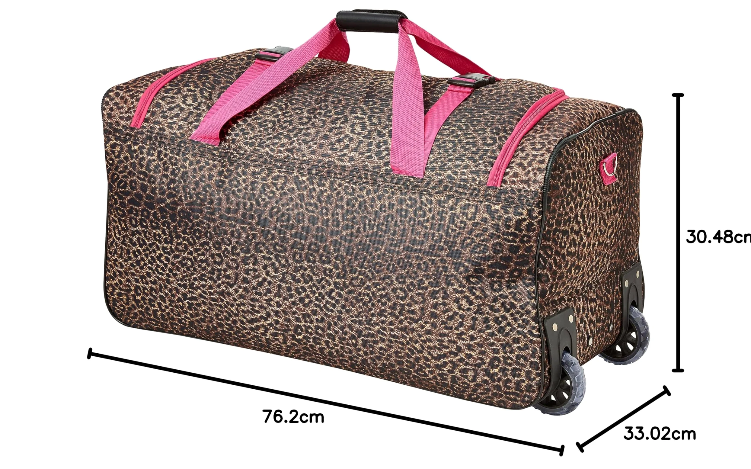 Rockland Sac de Sport à roulettes, 30"