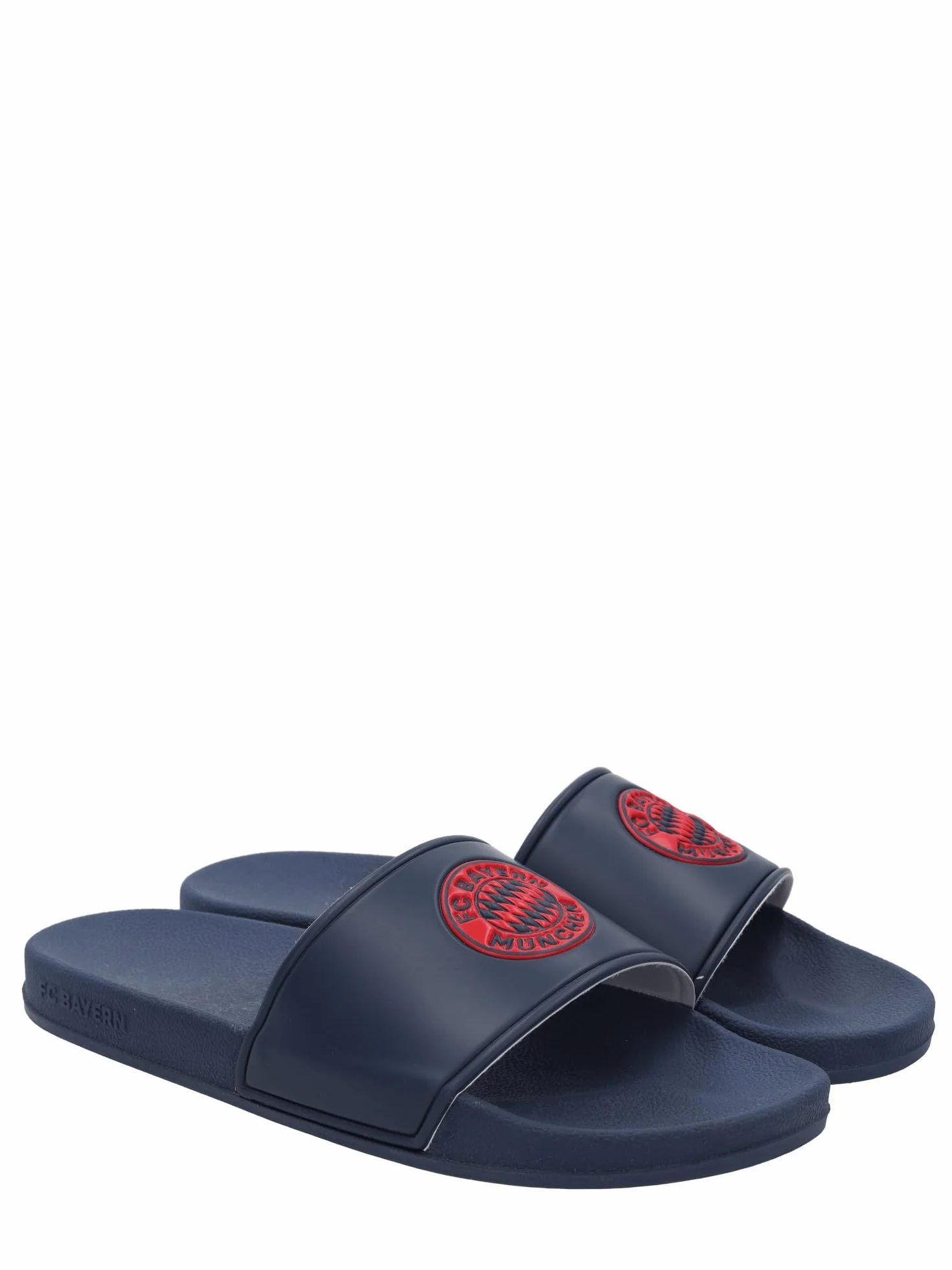 Tongs de bain FC Bayern München pour adultes bleu marine