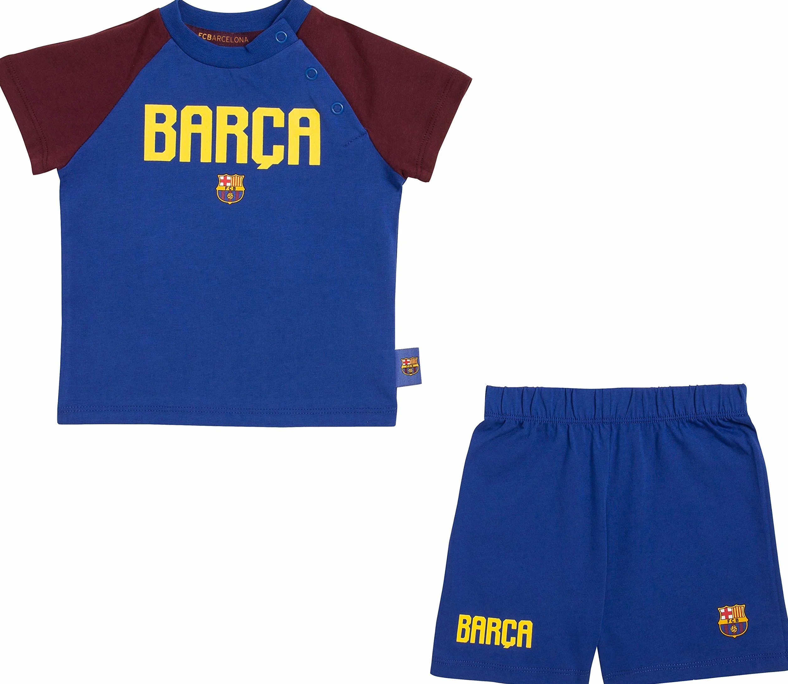 Ensemble t-Shirt Short bébé Barça FC Barcelone Officiel