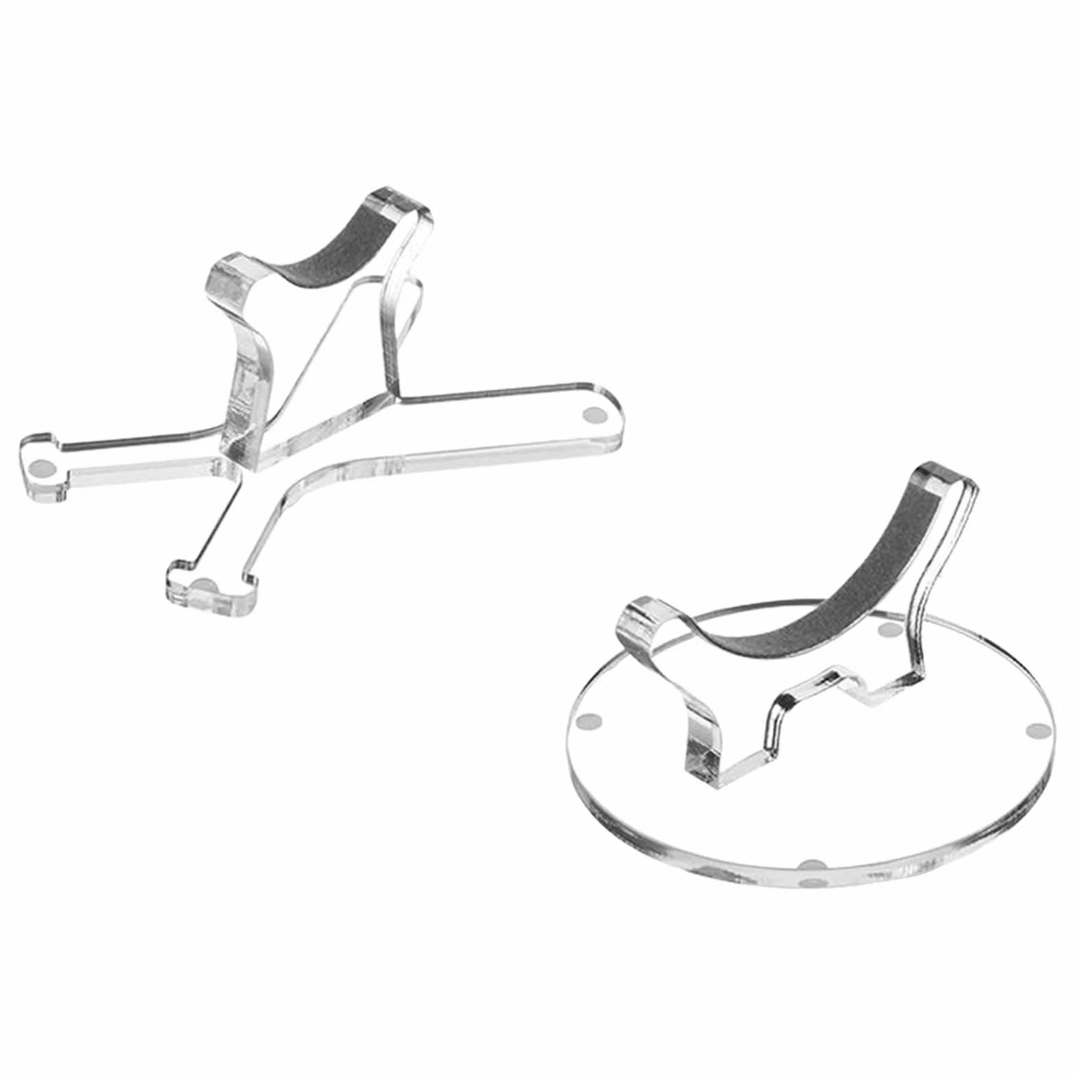 Présentoir De Batte De Baseball Acrylique Double Étagère Organisateur 20 cm