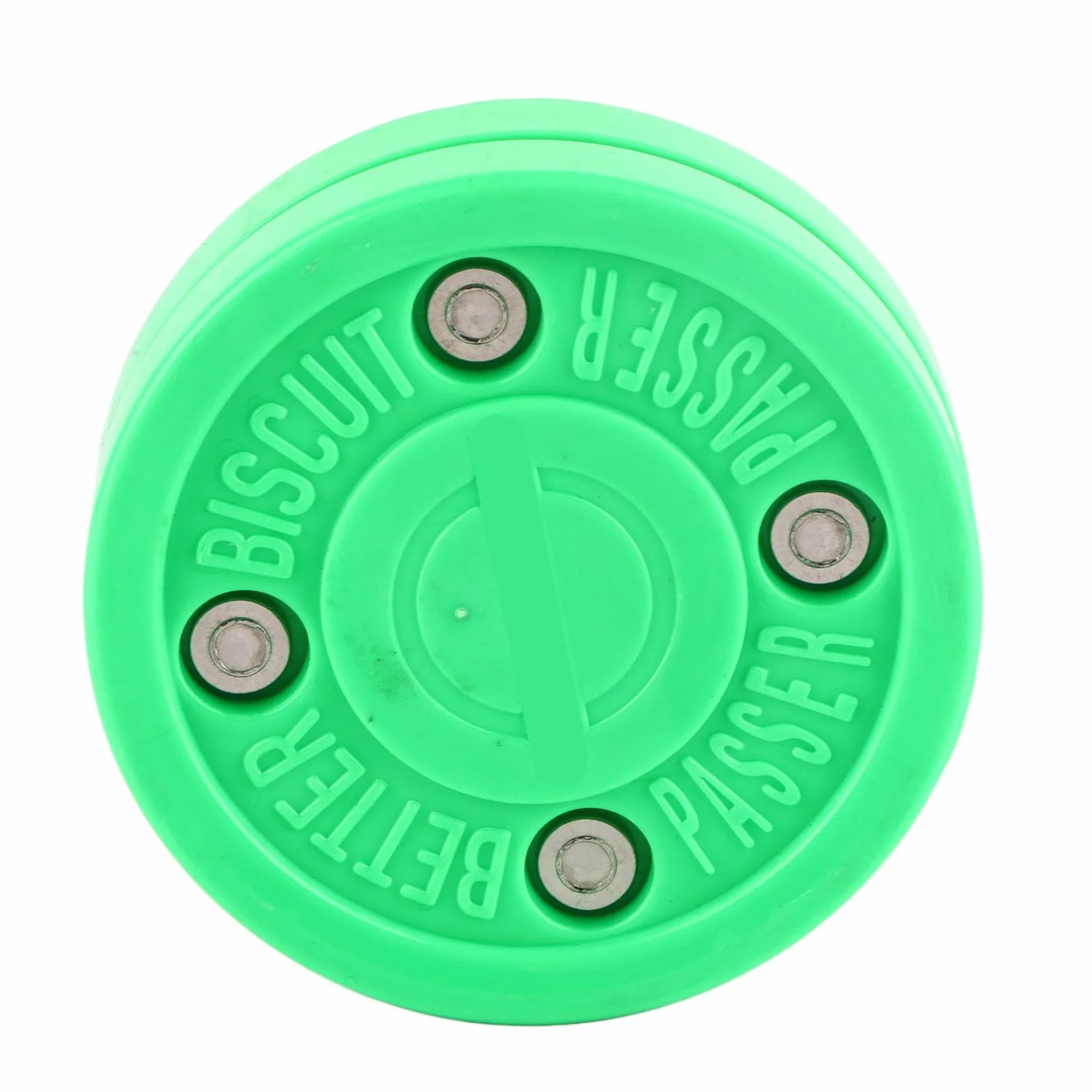 Yctze Hockey sur Glace Puck avec Absorption des Chocs Verte - Pratique de Patinage à Roulettes