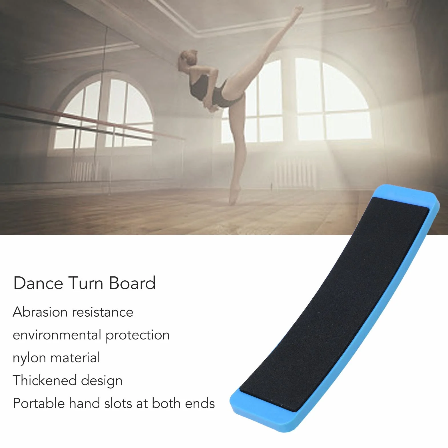 Planche tournante de Danse Gavigain Conception épaissie Nylon Facile à Transporter Ballet Équilibre Mise en Forme du Cou-de-Pied