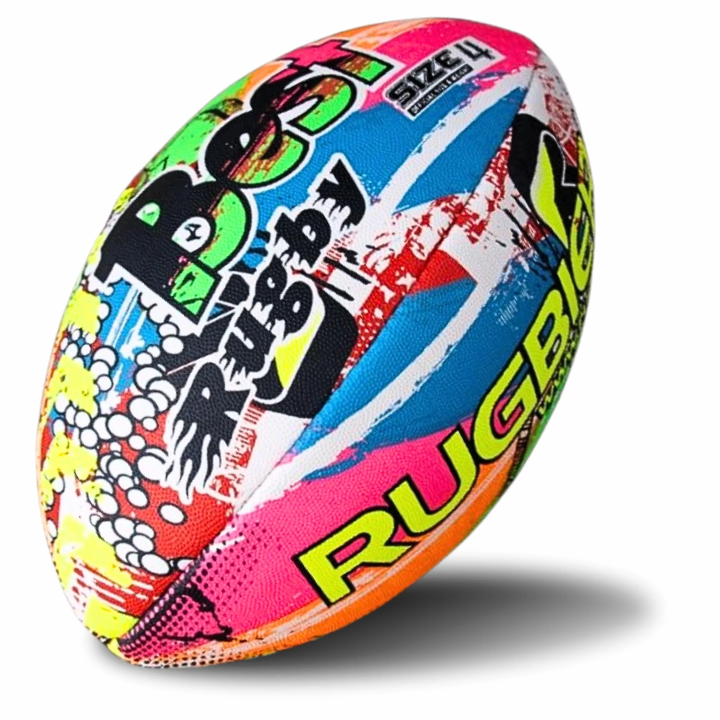 Ballon de Rugby Enfants T3 – Ballon École Initiation Entraînement Design Exclusif