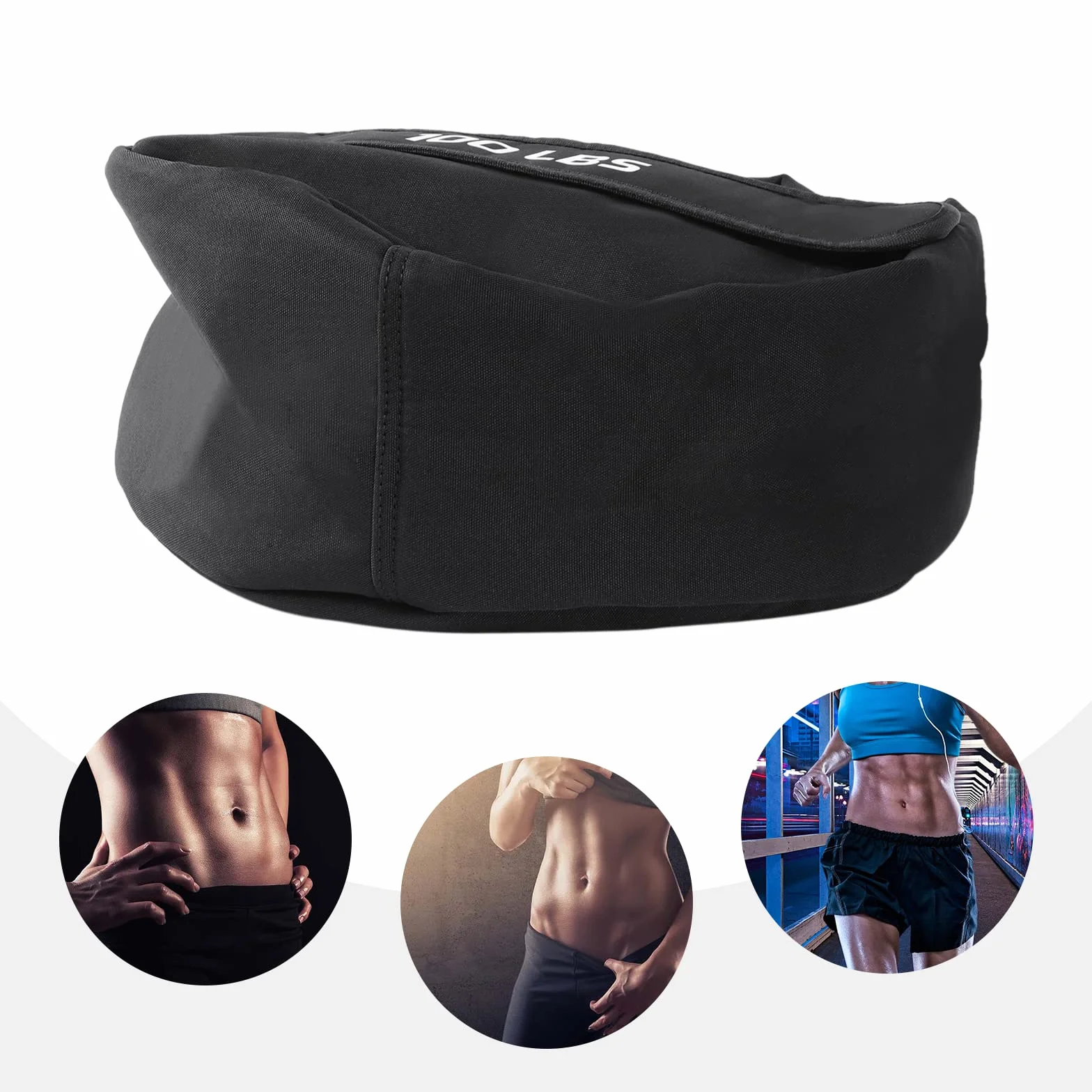 Sac de sable de fitness portable 100 lbs - Entraînement de force et endurance