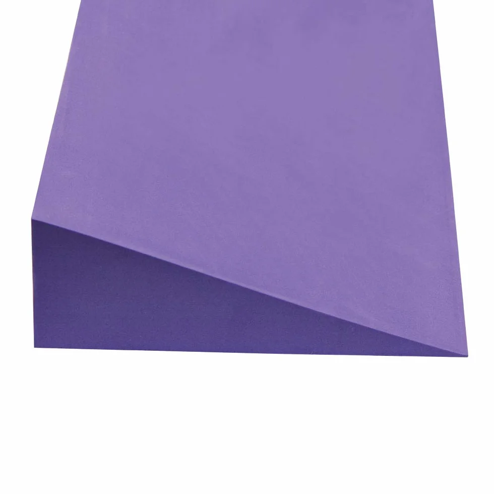 Yoga-Mad Cale de yoga EVA antidérapante inclinée pour poignets et mains (violet)