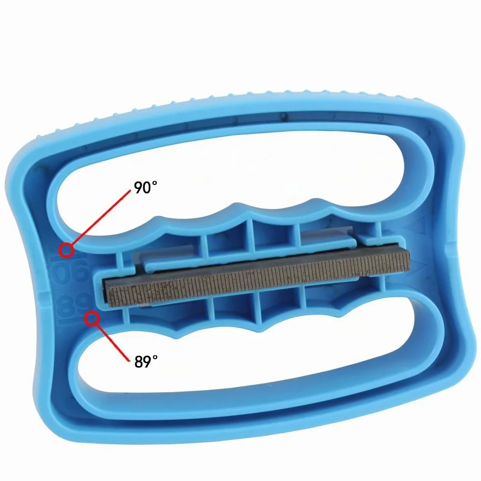 XCMAN Guide de limage latéral pour ski et snowboard, outil de réglage du bord 87-90 degrés avec lime