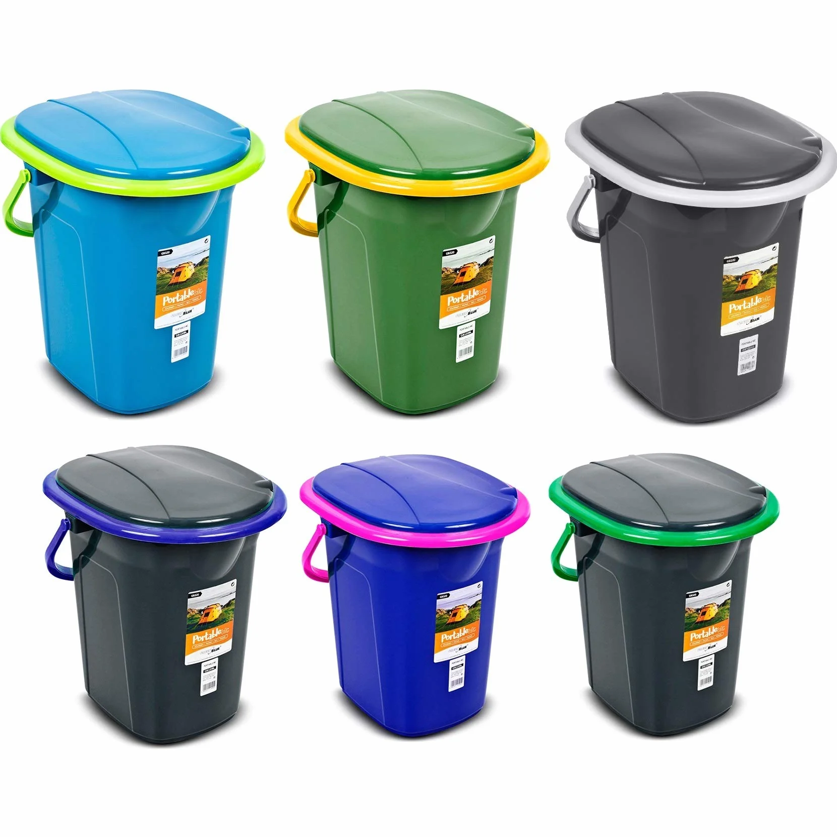 Green Blue GB320 Toilette Touristique 19L Mobile Camping