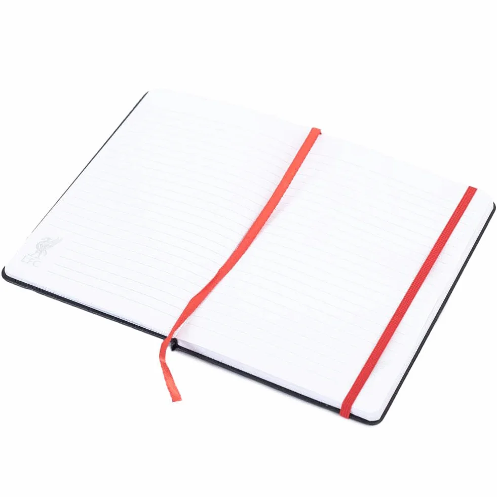 Liverpool FC - Cahier PREMIUM (Taille unique) (Noir/Rouge)