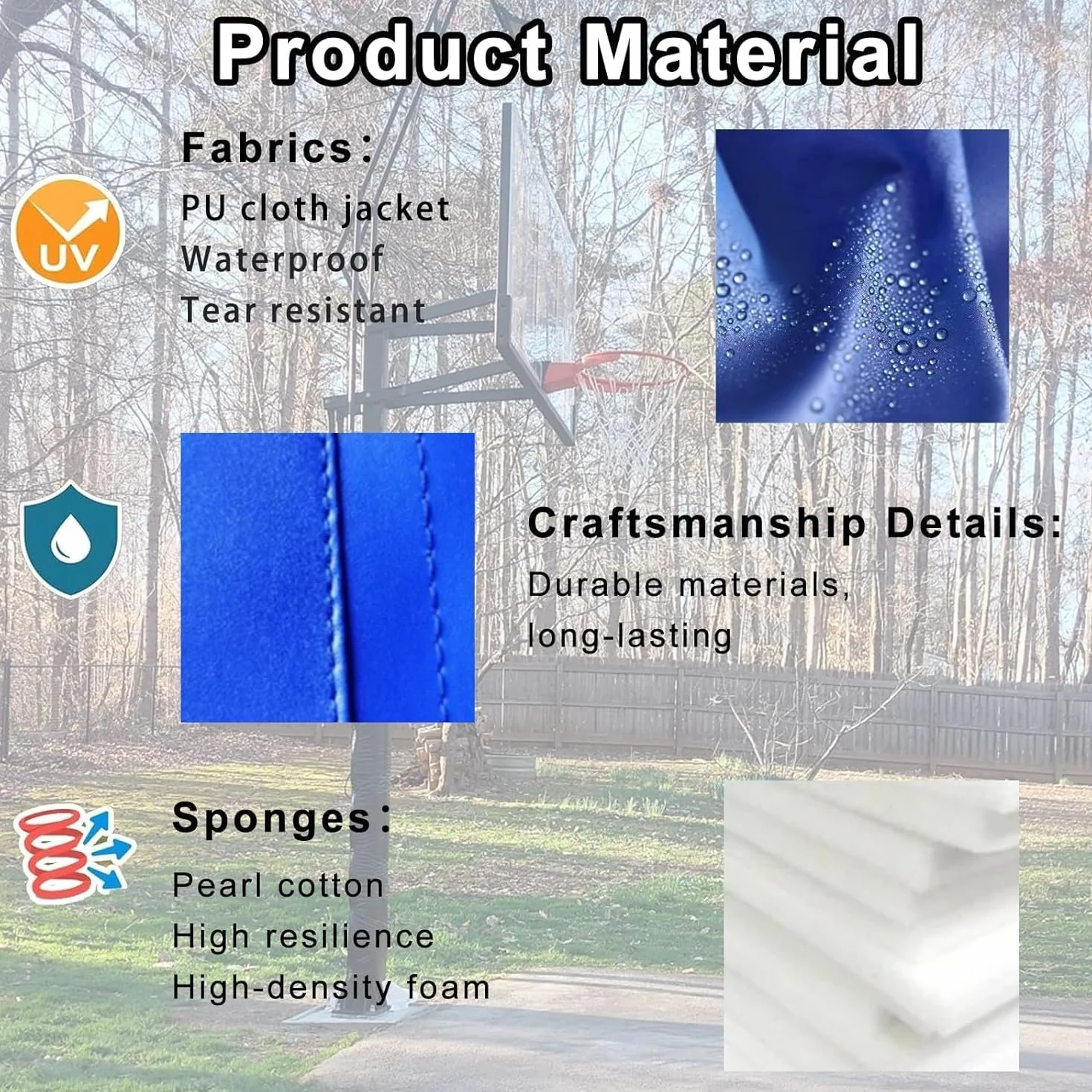Mousse de protection pour poteaux 2 cm d'épaisseur Garage & Extérieur