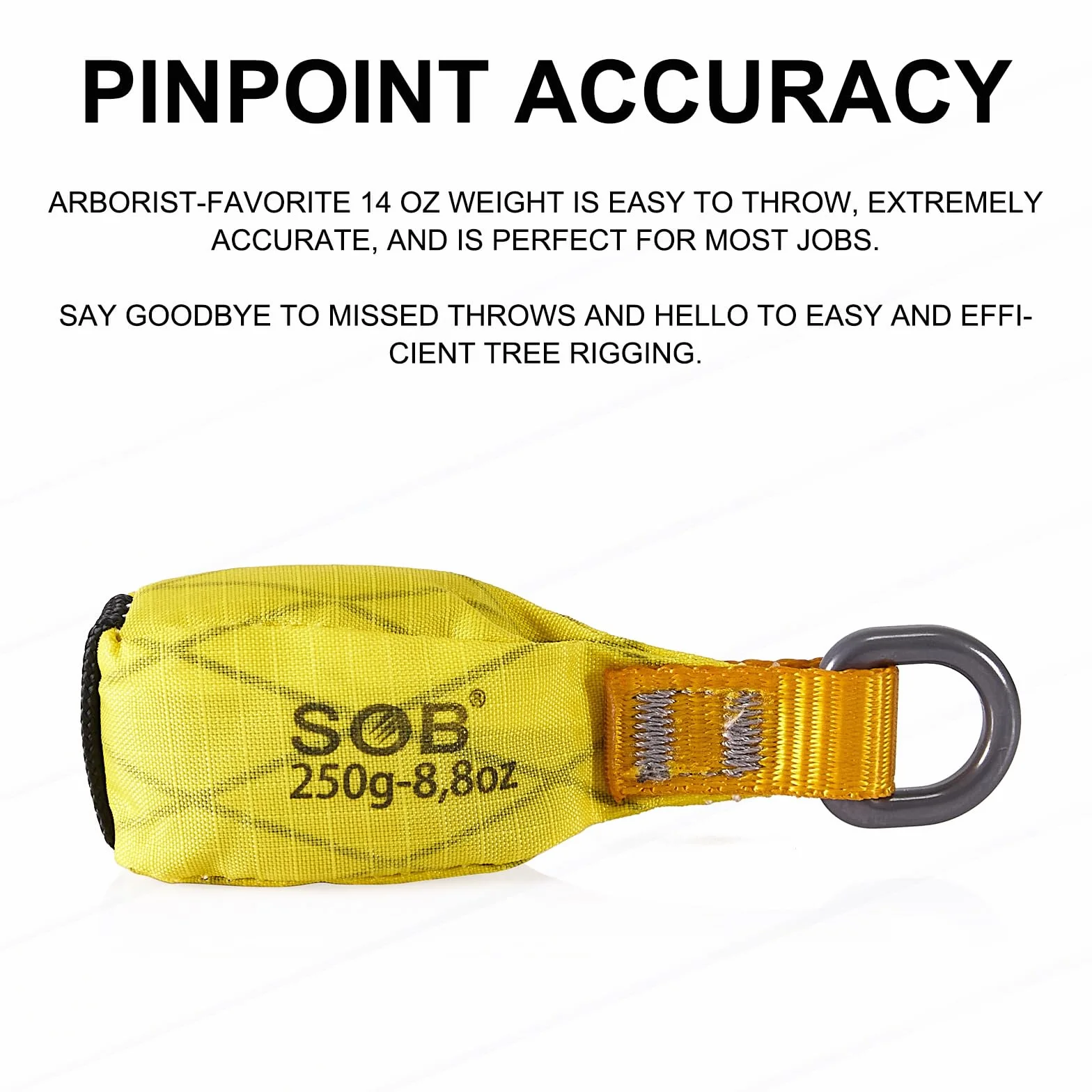 Kit Arboriste Corde Glissante 60m Poids Sac Réfléchissant Élagage Taille Arbres Camping