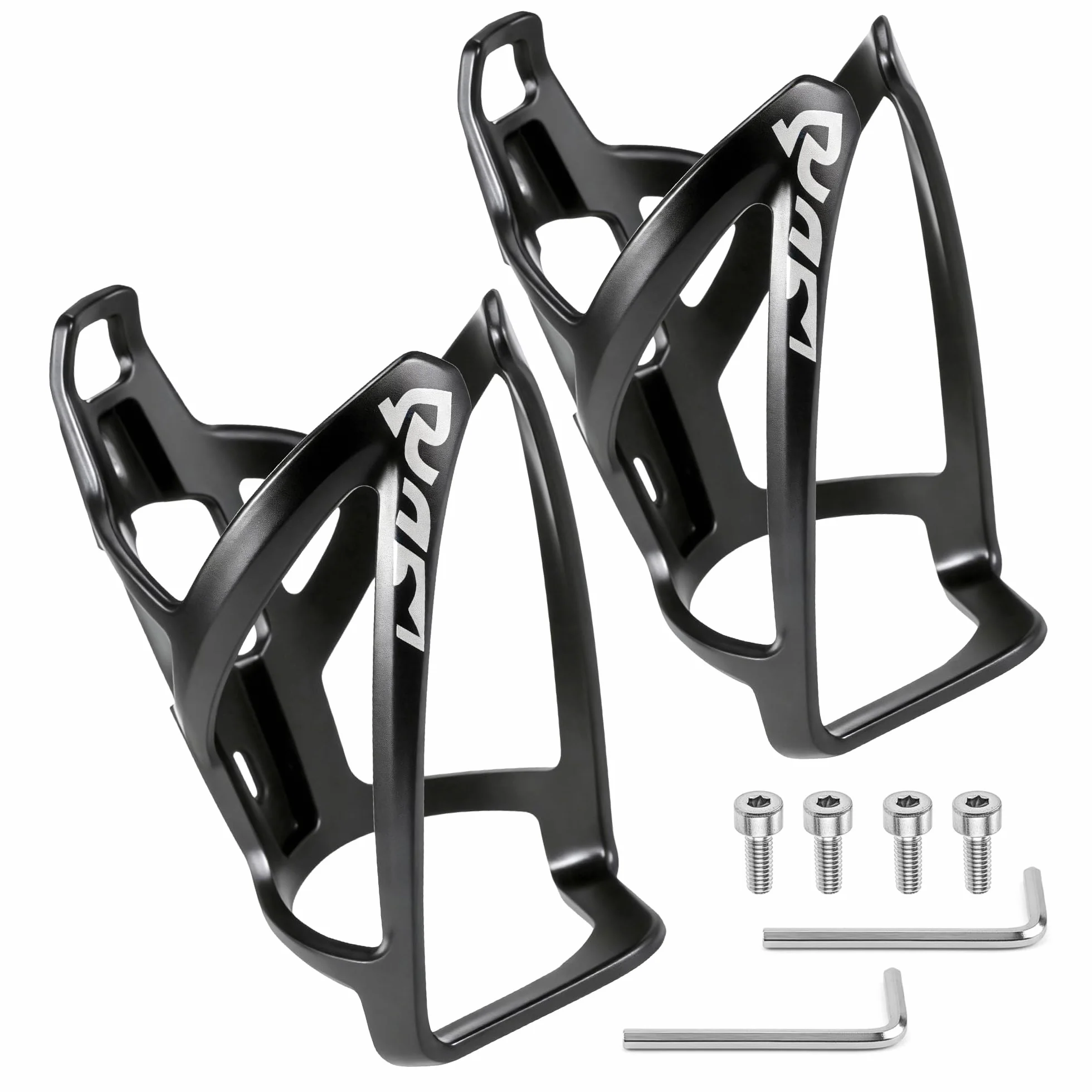 Lot de 2 Porte Bouteille de Vélo, Porte Gourde Velo en Plastique PC Haute Résistance pour VTT et Vélo de Route