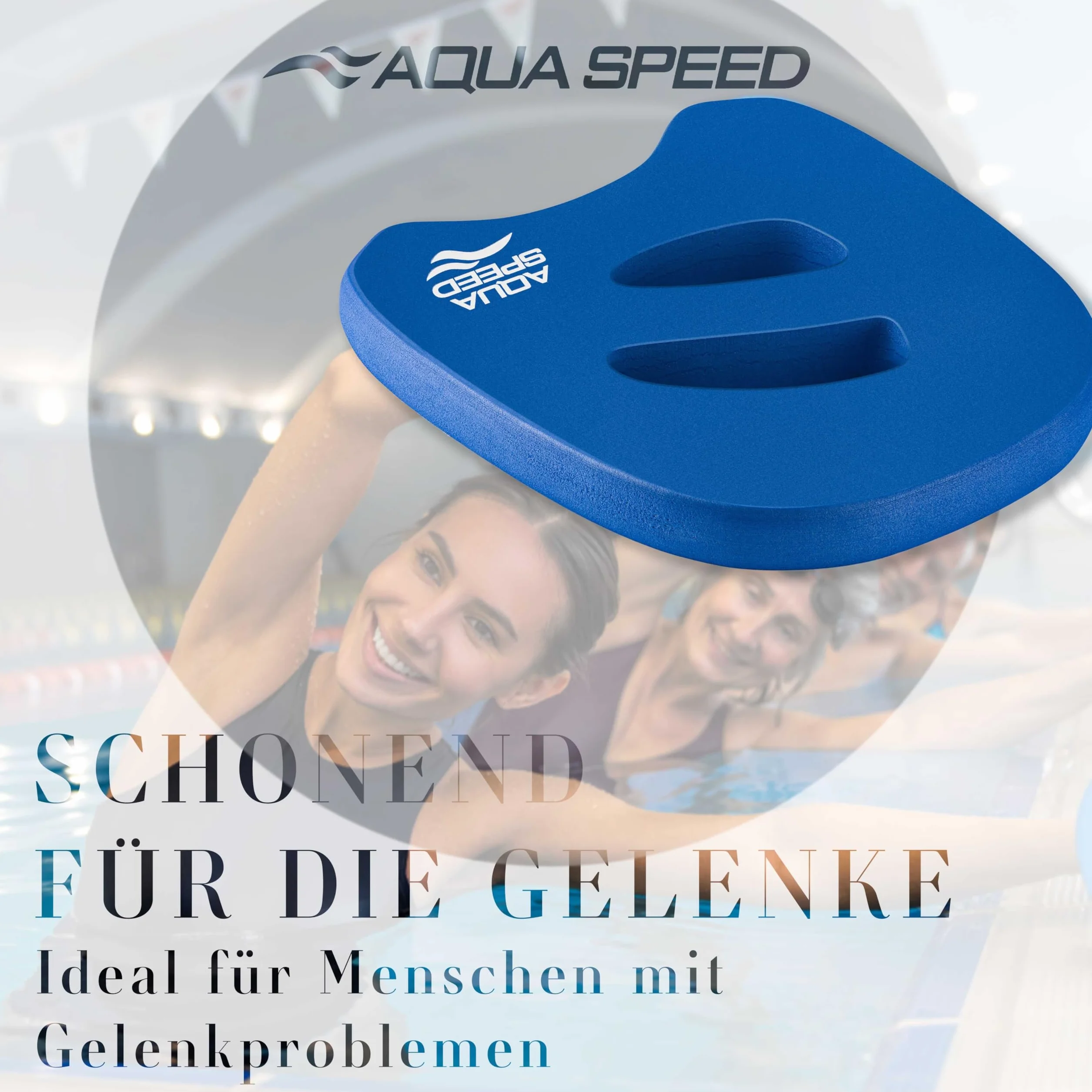 Aqua-Speed® Aqua Disque (Aqua Fitness Aérobic Flottables Eau Disque Pagaies Haltères)